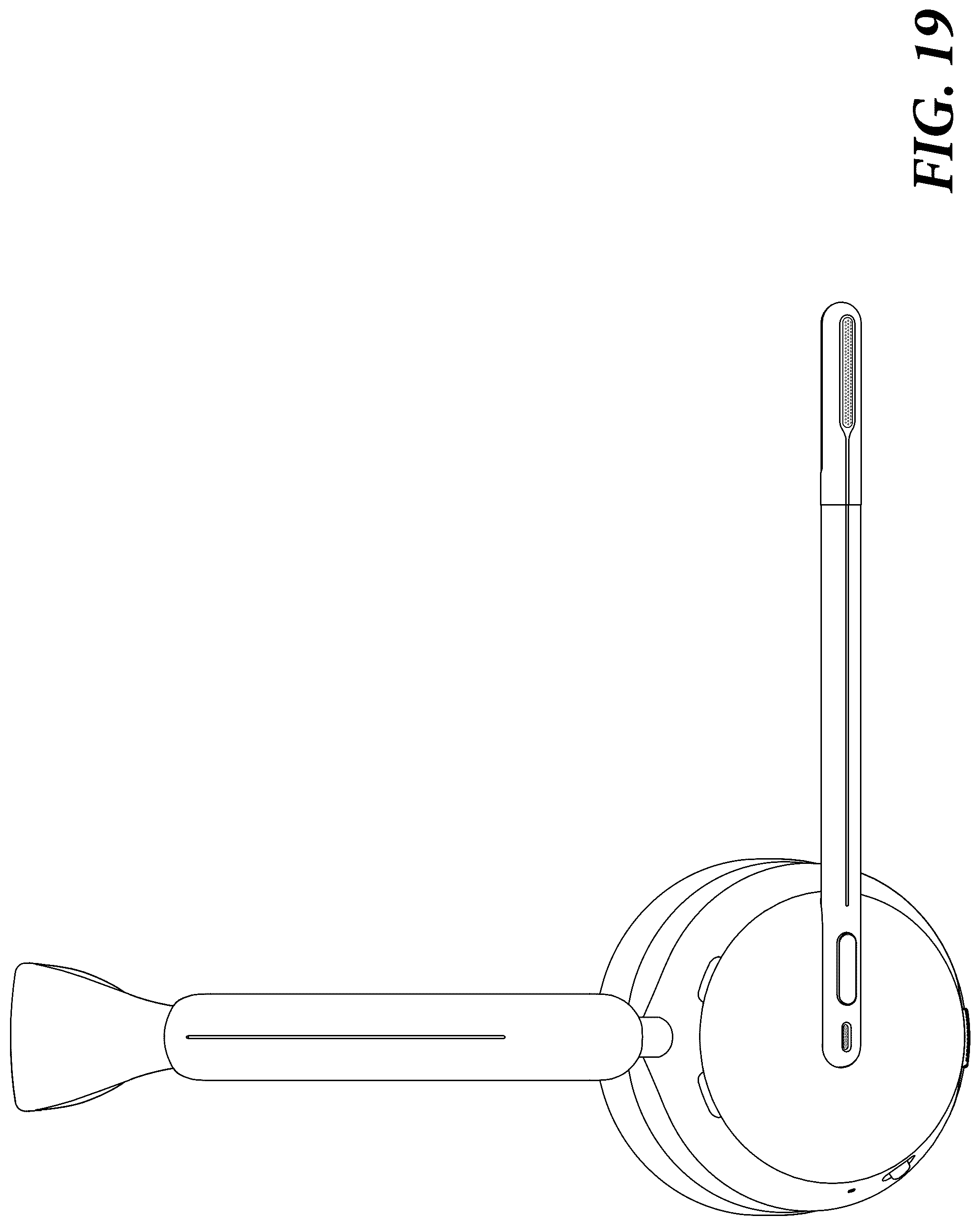 Patent USD1043612 Figure 19 – Headset