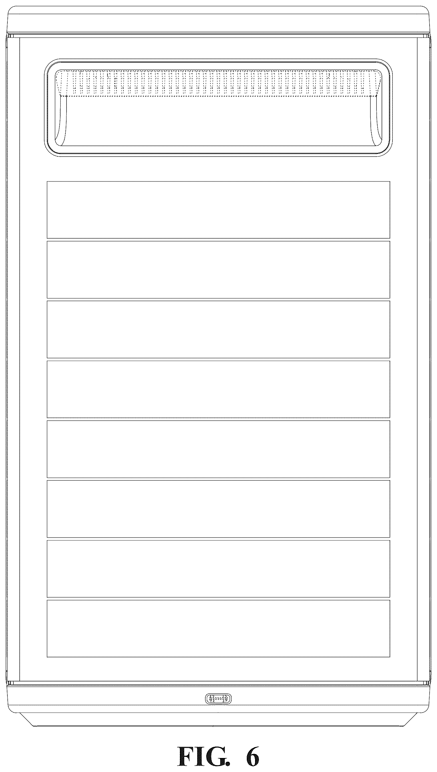 Patent USD1043614 Figure 6 – Outdoor speaker