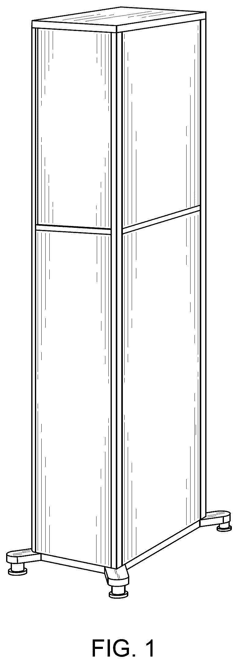Patent USD1043615 Figure 1 – Speaker unit