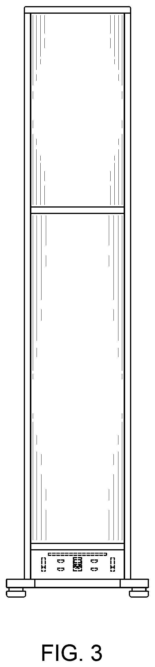 Patent USD1043615 Figure 3 – Speaker unit