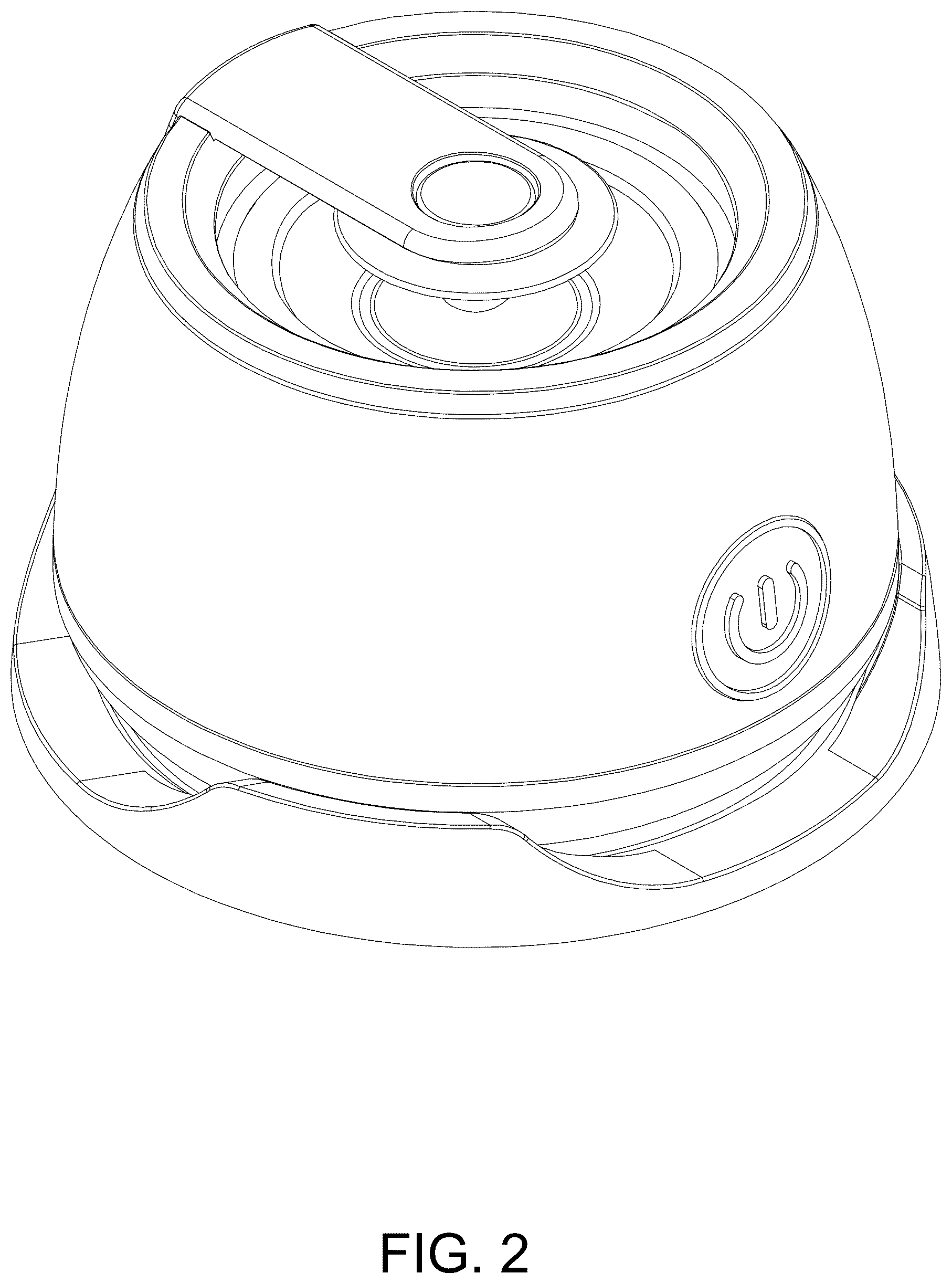 Patent USD1043616 Figure 2 – Magnetic speaker