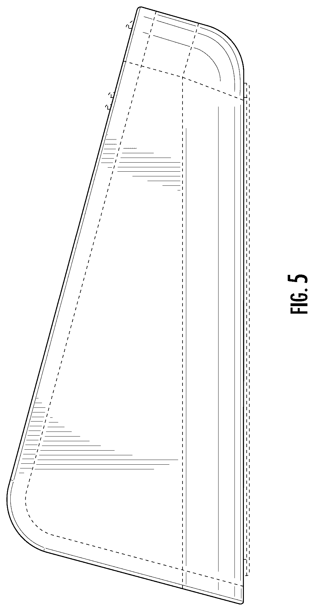 Patent USD1043617 Figure 5 – Reader device dock