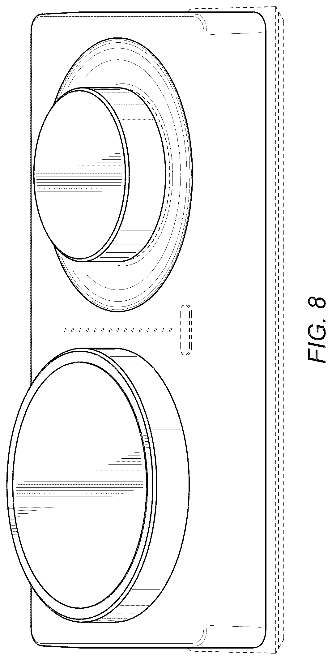 Patent USD1043618 Figure 8 – Audio controller