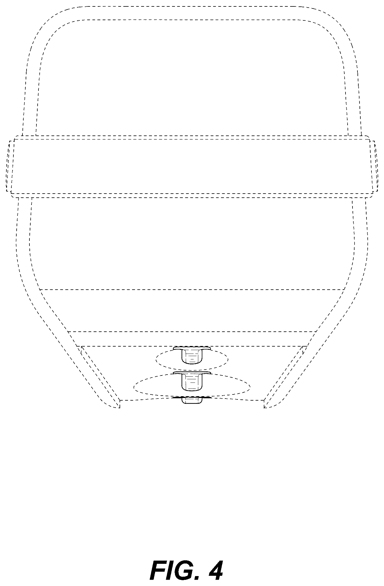 Patent USD1043619 Figure 4 – Speaker
