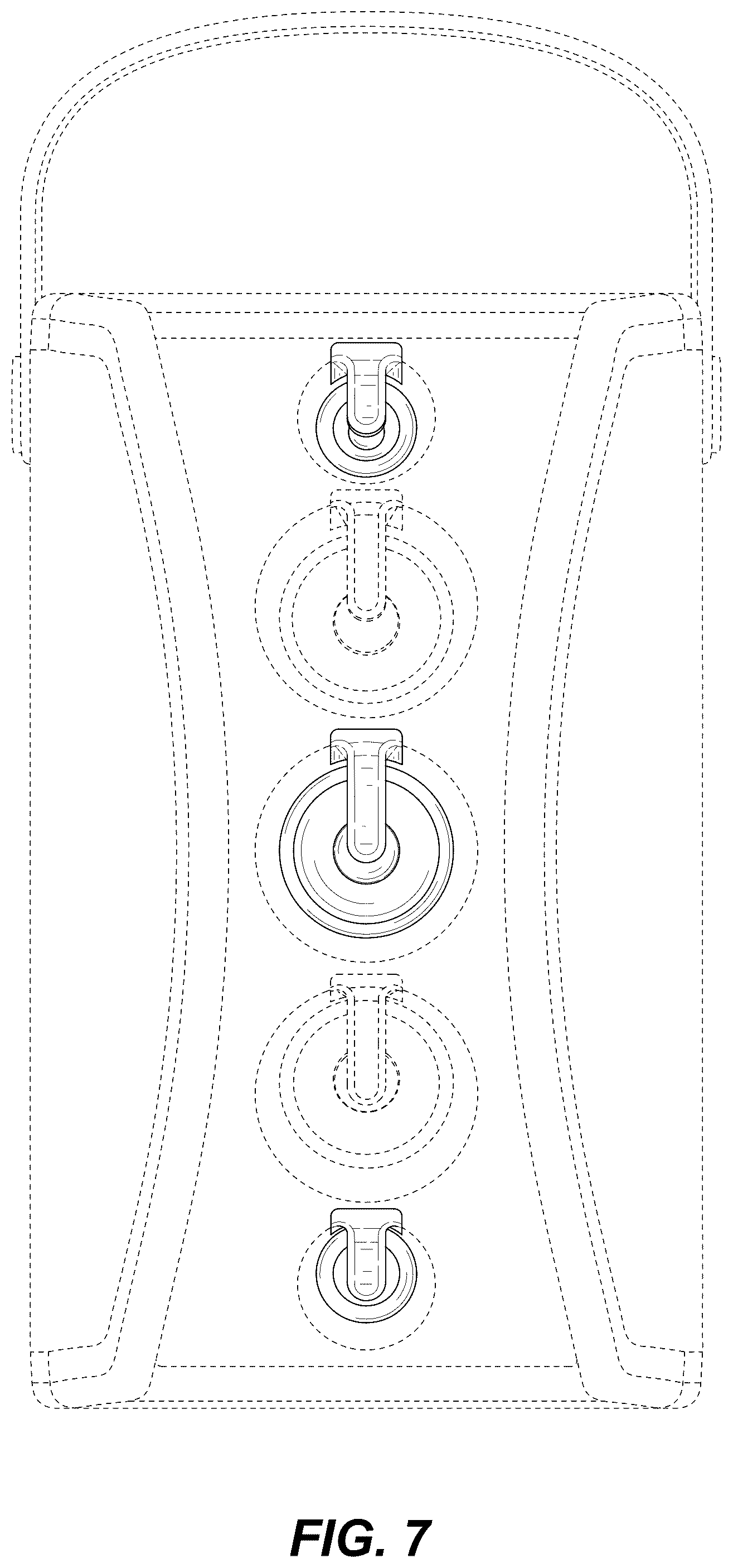 Patent USD1043619 Figure 7 – Speaker