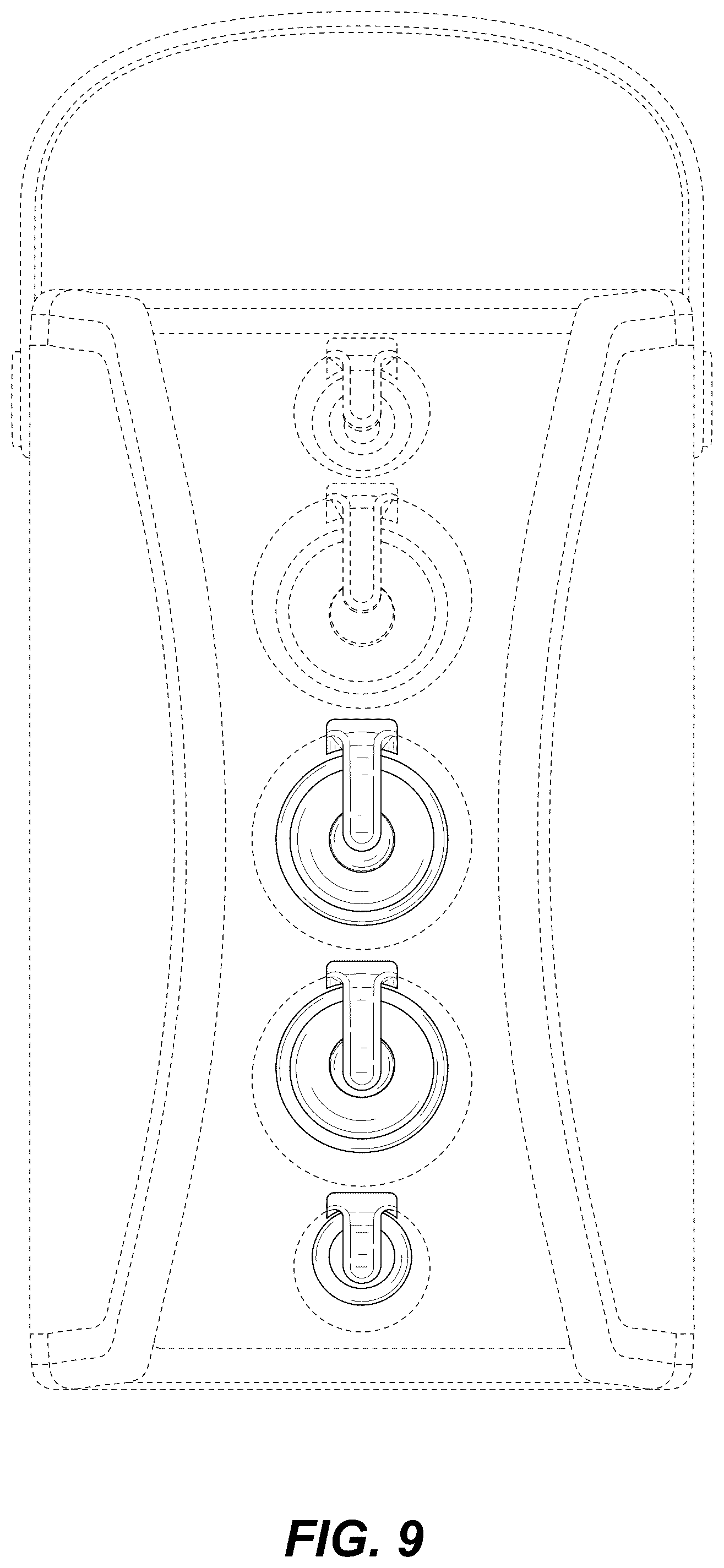 Patent USD1043619 Figure 9 – Speaker
