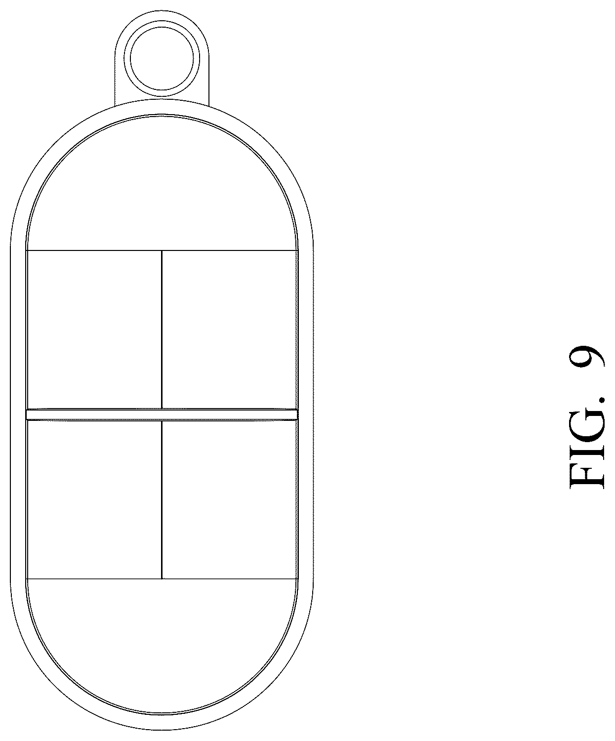 Patent USD1043620 Figure 9 – Set of earphone pens and case
