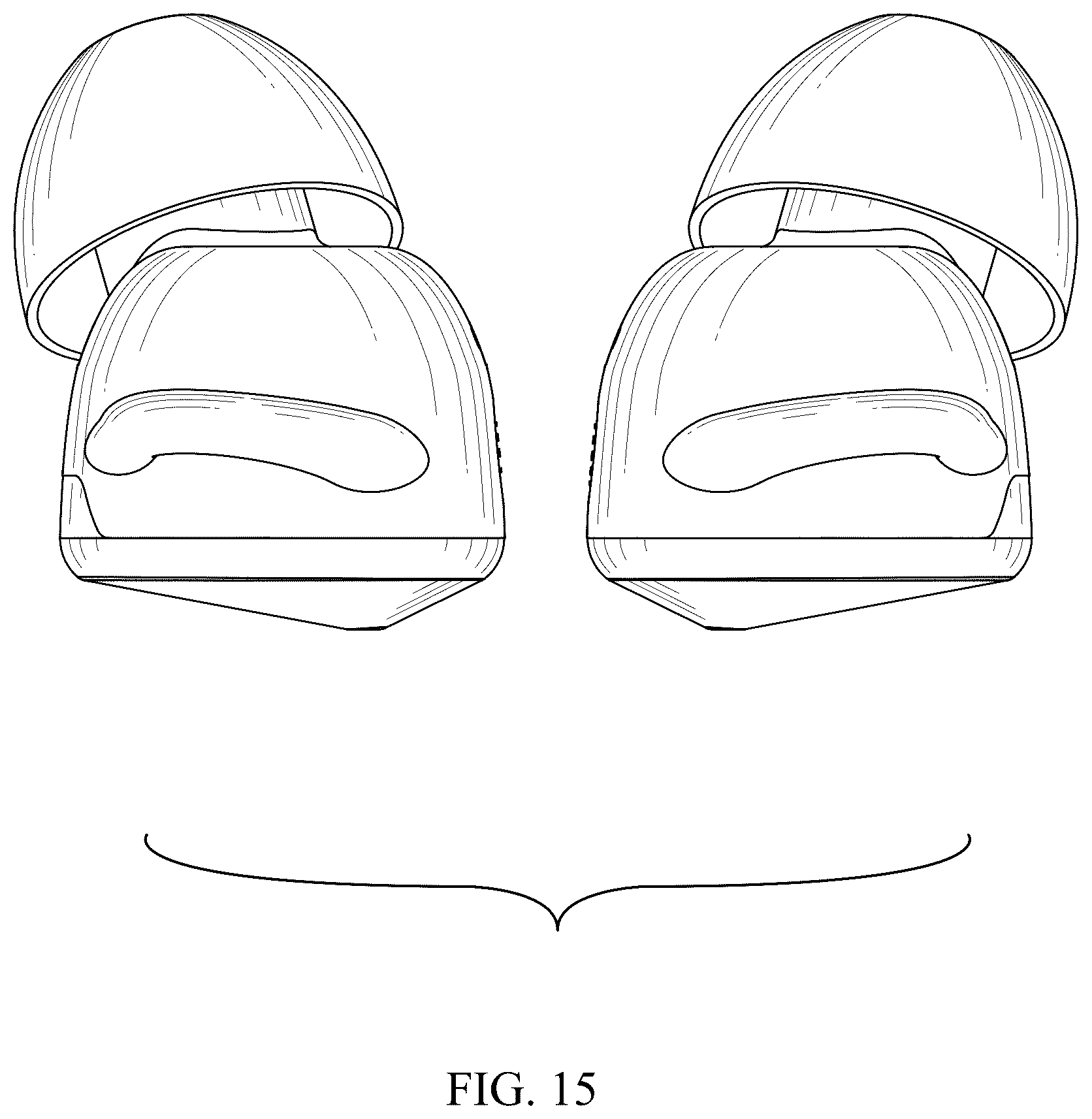 Patent USD1043621 Figure 15 – Wireless earbuds with charging case