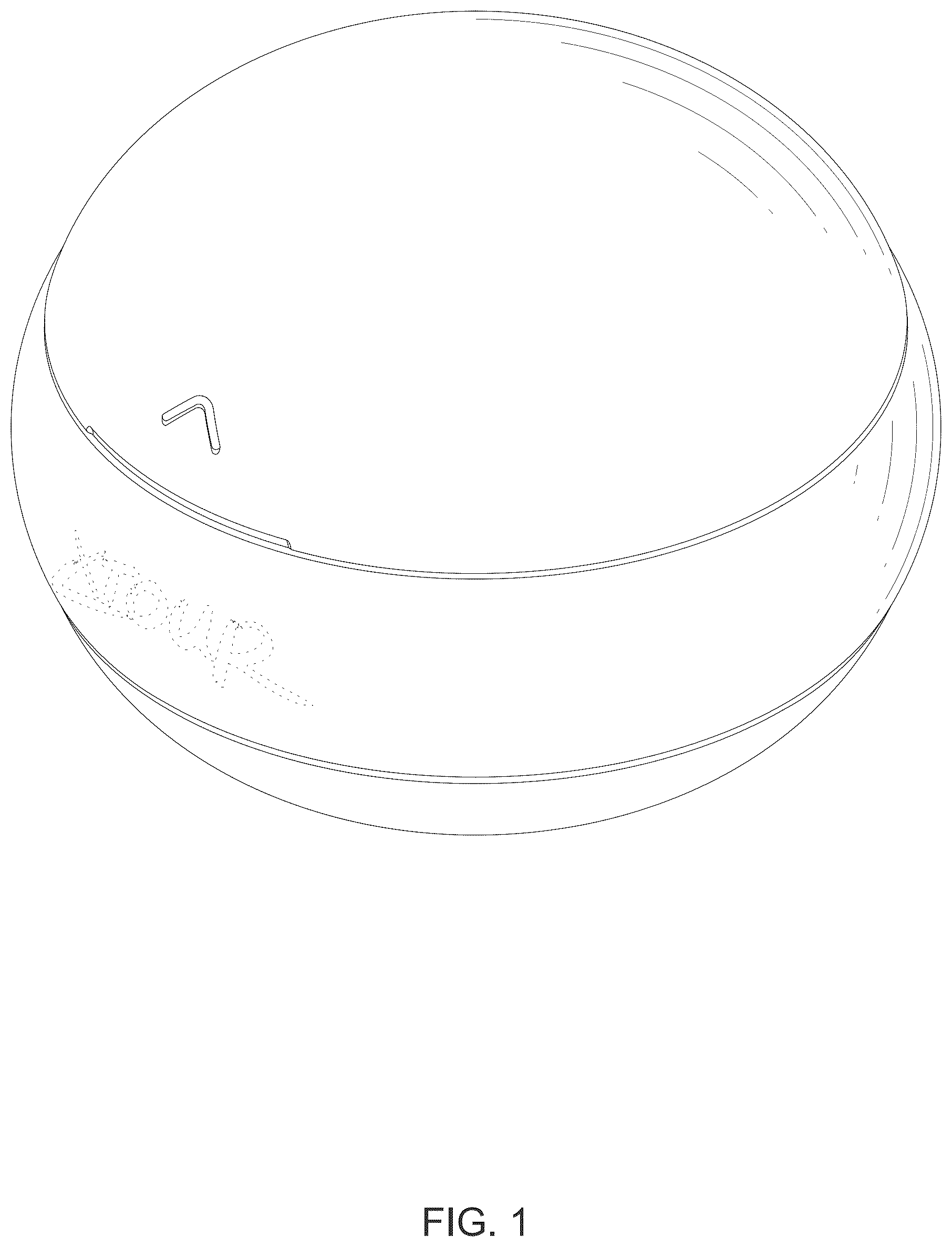 Patent USD1043622 Figure 1 – Wireless earphones and case