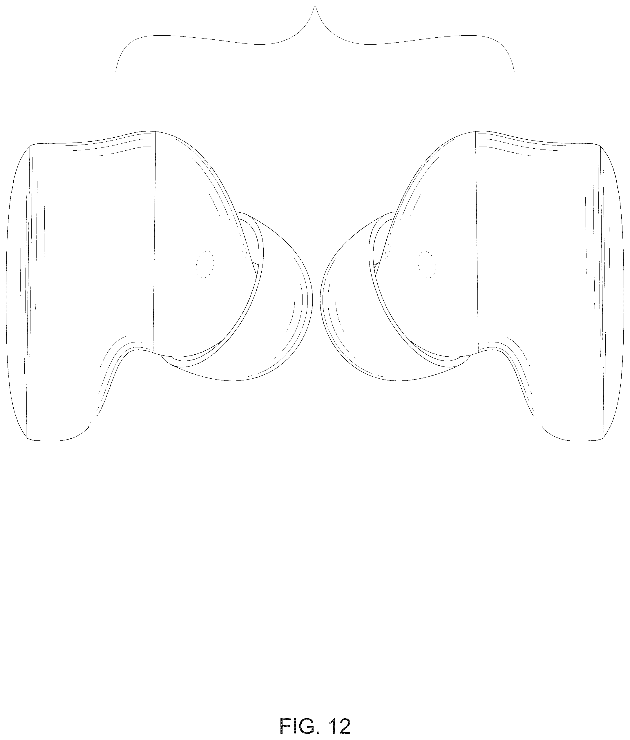 Patent USD1043622 Figure 12 – Wireless earphones and case