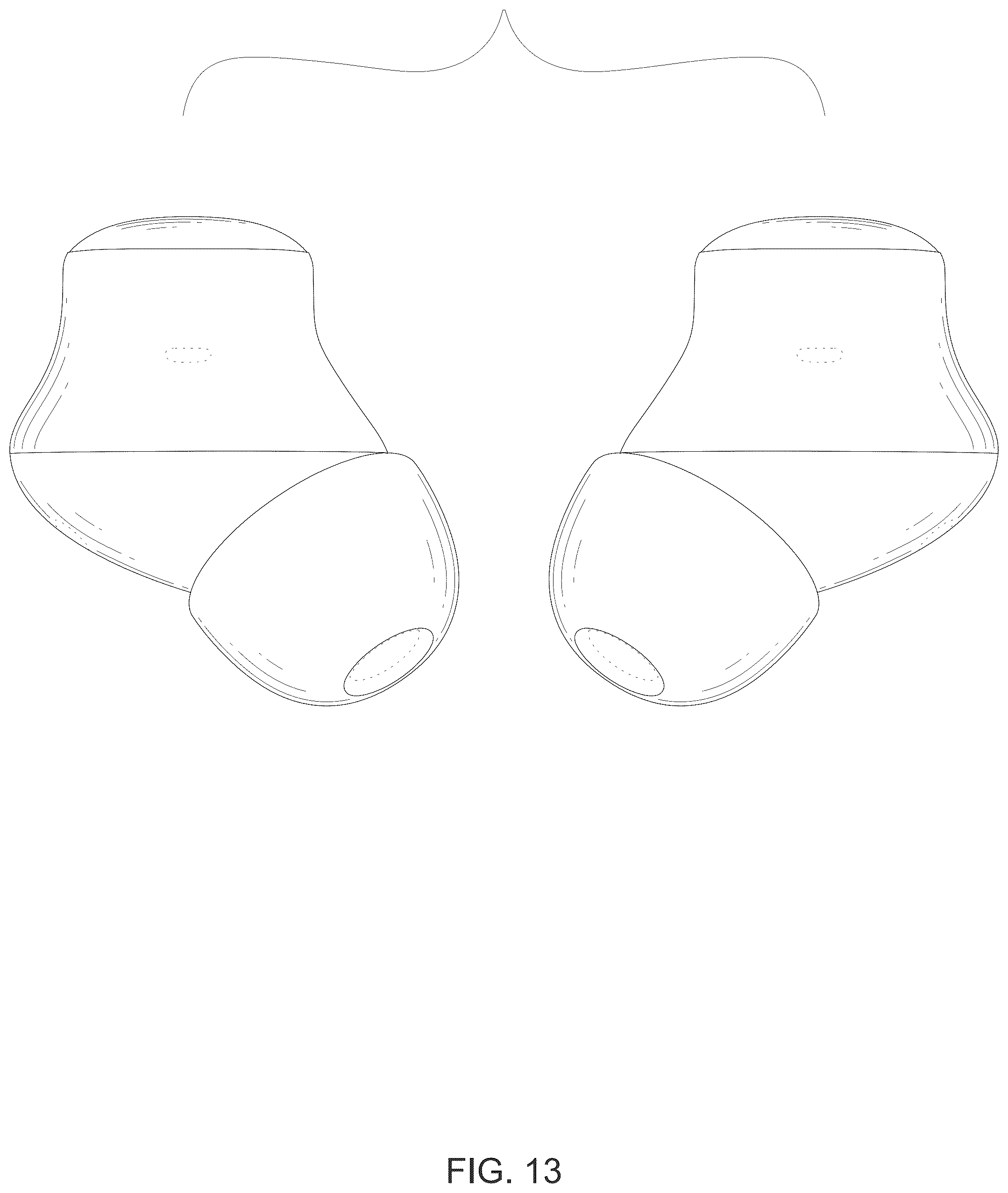 Patent USD1043622 Figure 13 – Wireless earphones and case