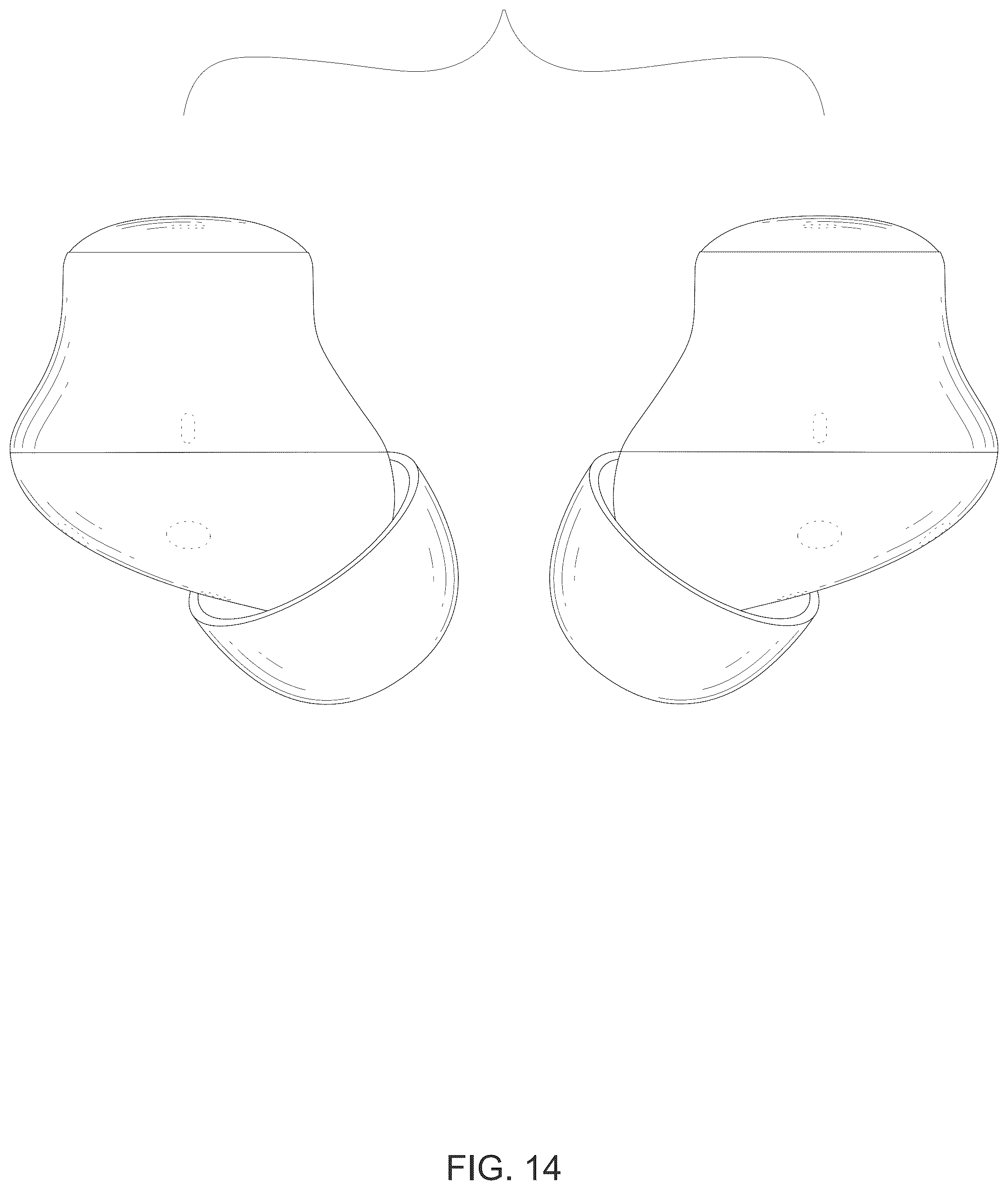 Patent USD1043622 Figure 14 – Wireless earphones and case