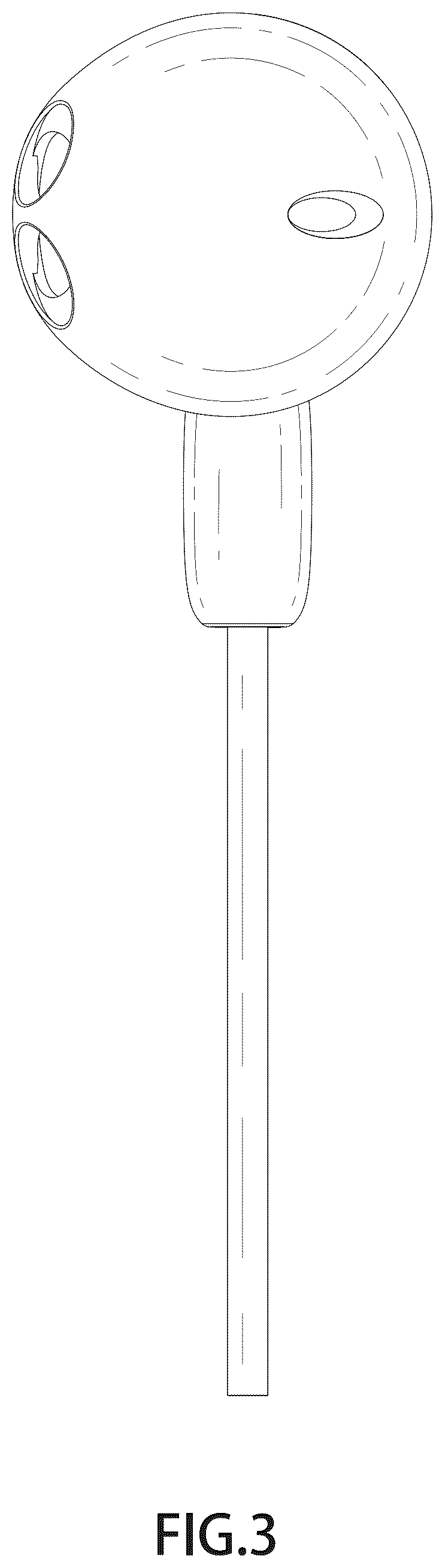 Patent USD1043623 Figure 3 – Earphone