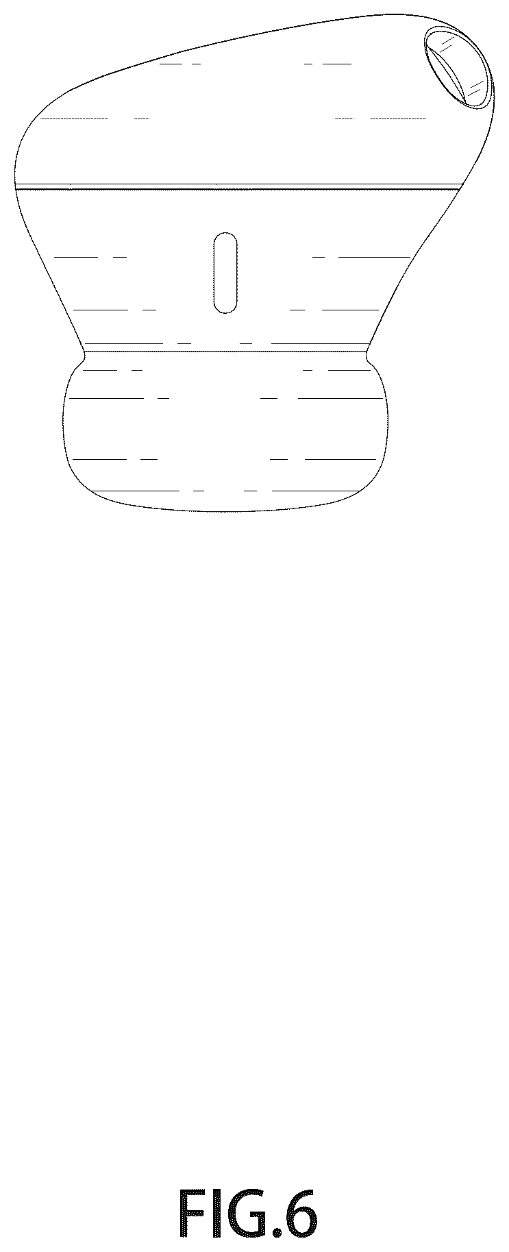 Patent USD1043623 Figure 6 – Earphone