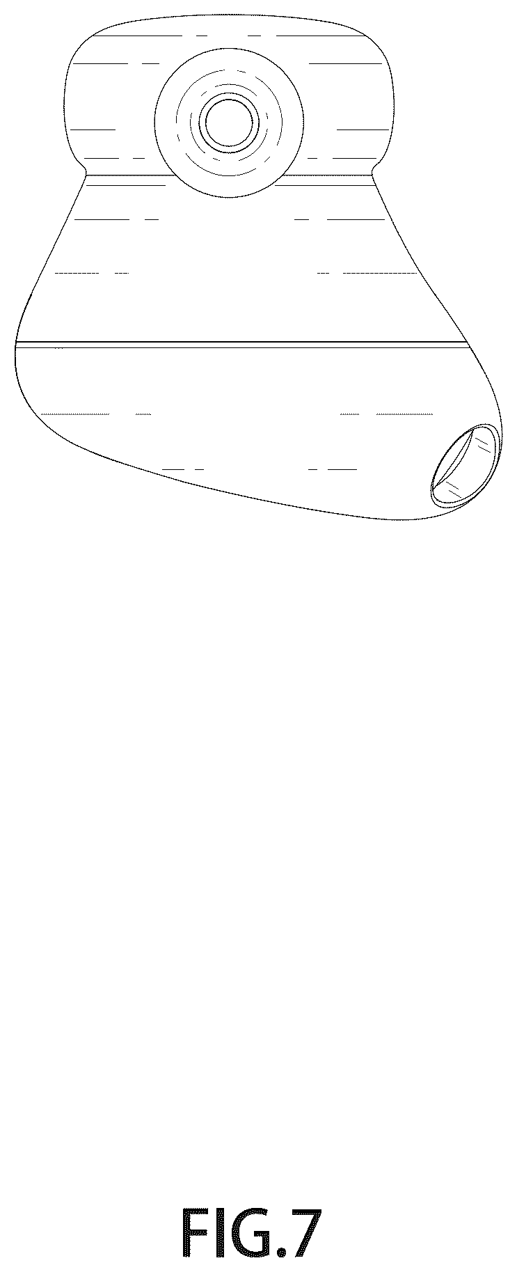 Patent USD1043623 Figure 7 – Earphone
