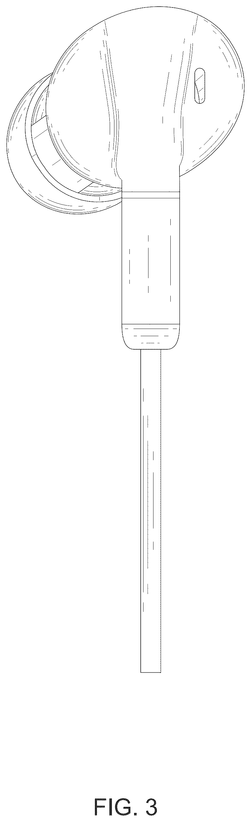 Patent USD1043624 Figure 3 – Earphone