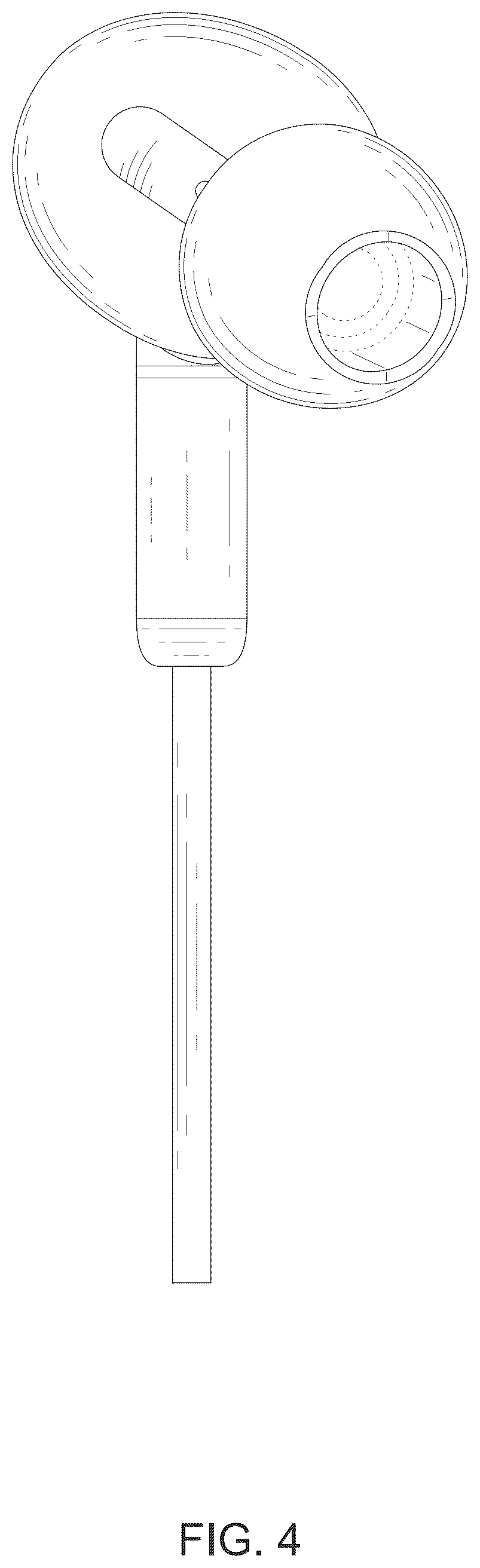 Patent USD1043624 Figure 4 – Earphone