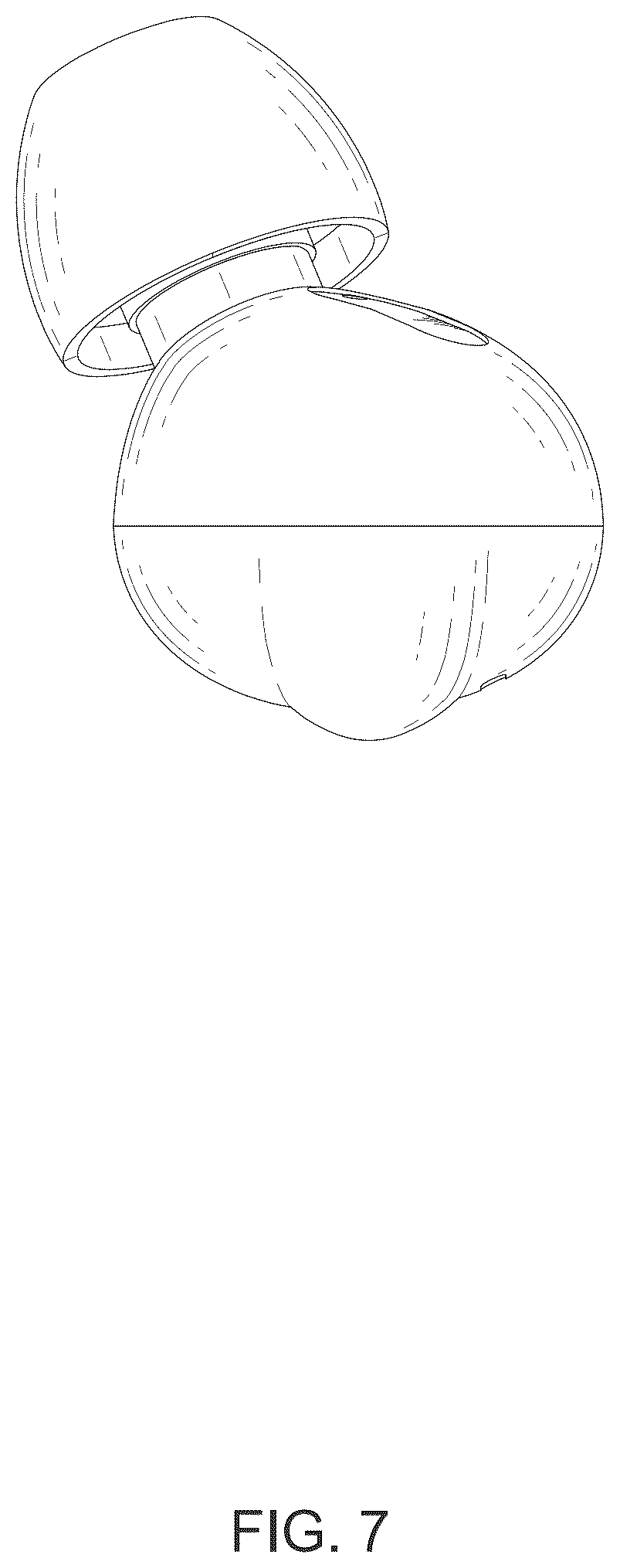 Patent USD1043624 Figure 7 – Earphone