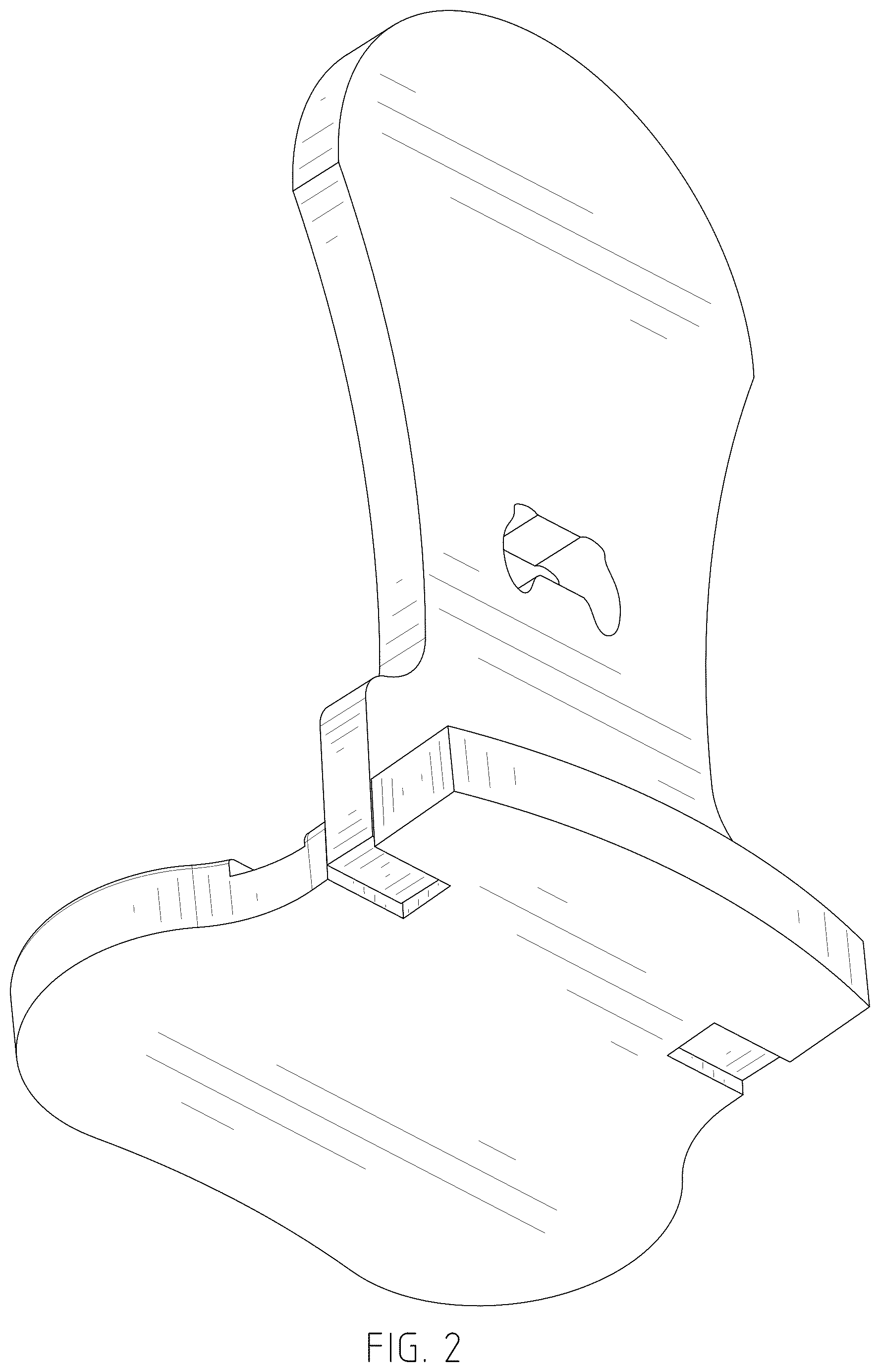 Patent USD1043626 Figure 2 – Headphone stand