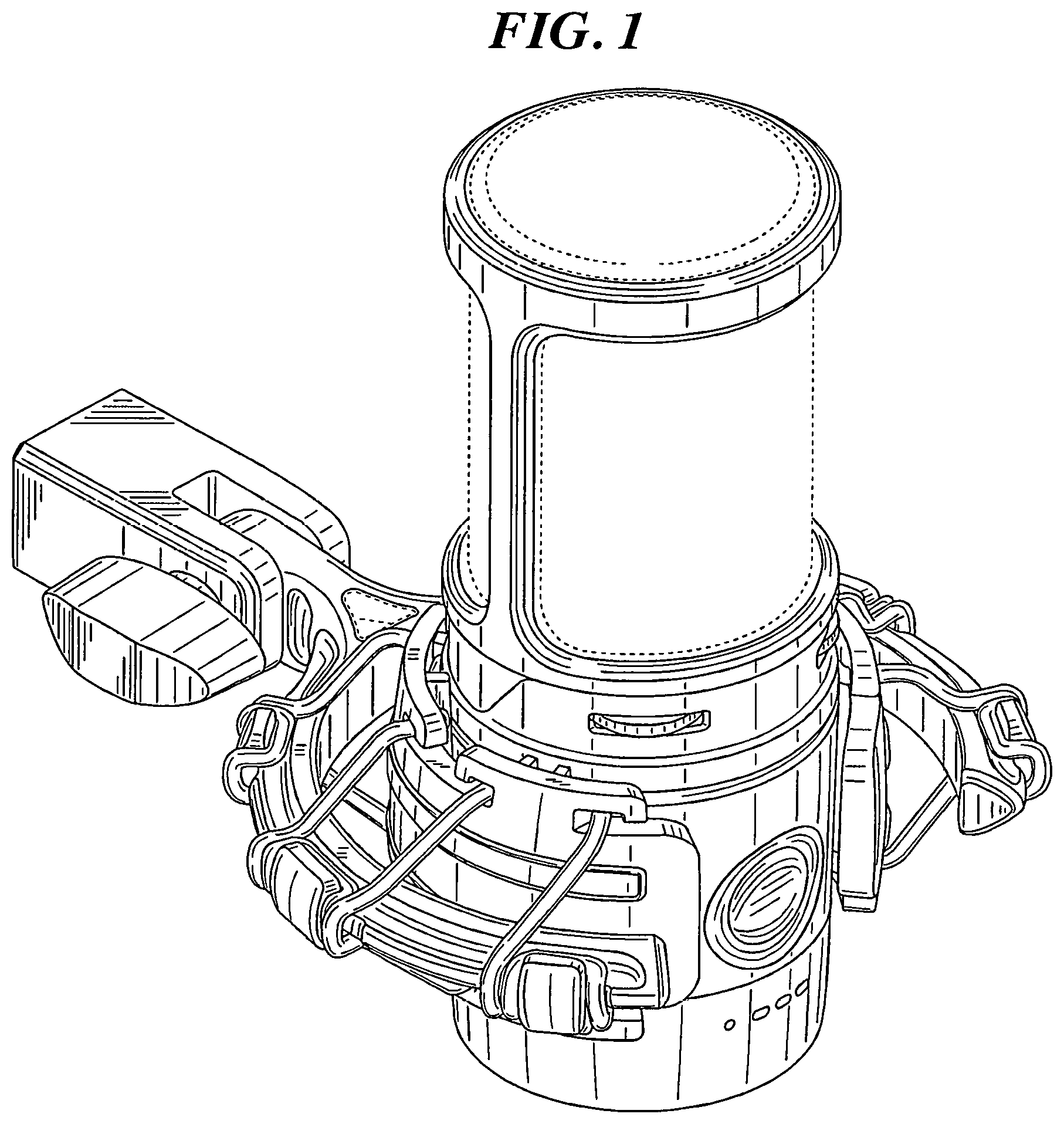 Patent USD1043627 — Microphone — Figure 1