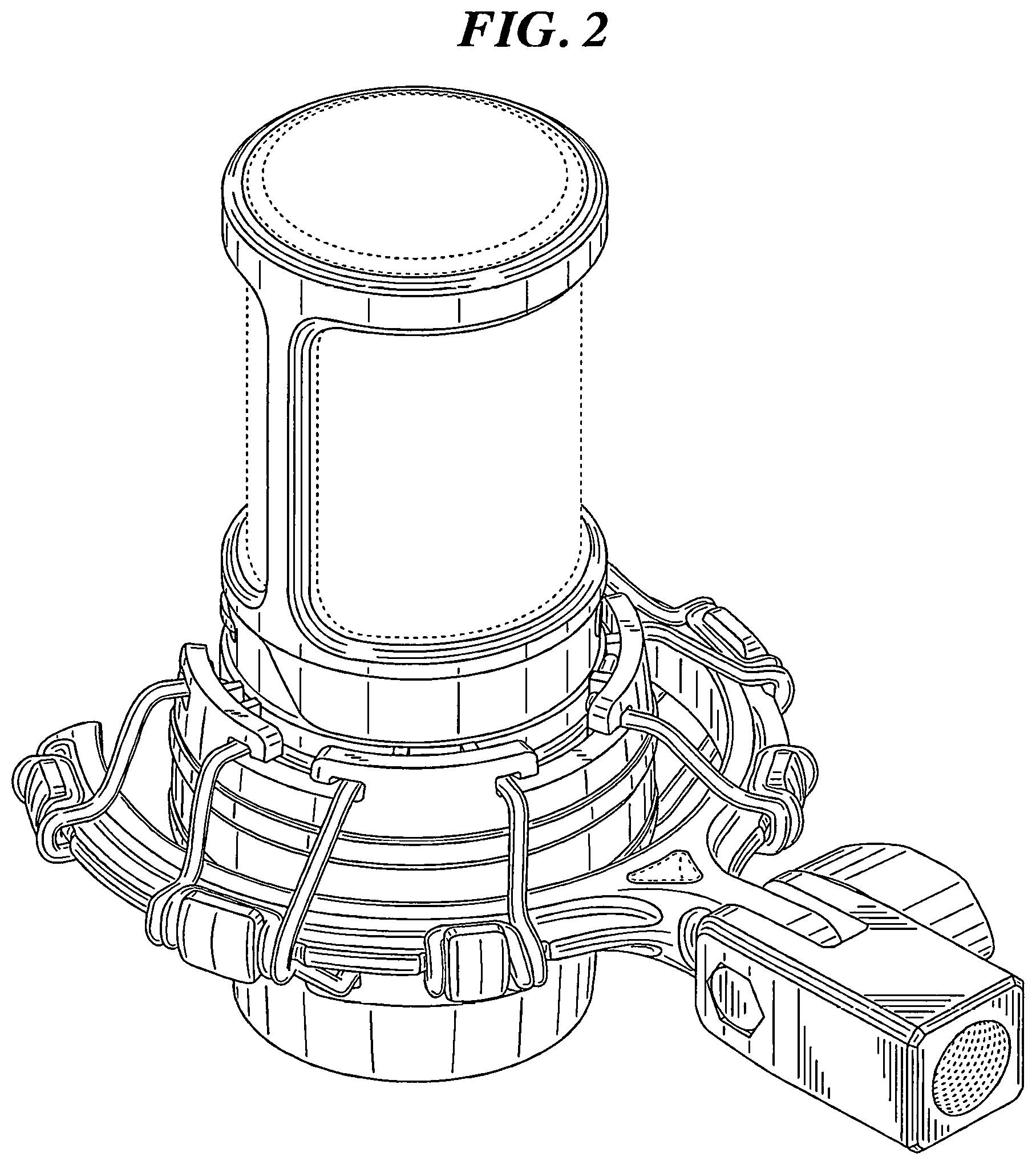 Patent USD1043627 Figure 2 – Microphone