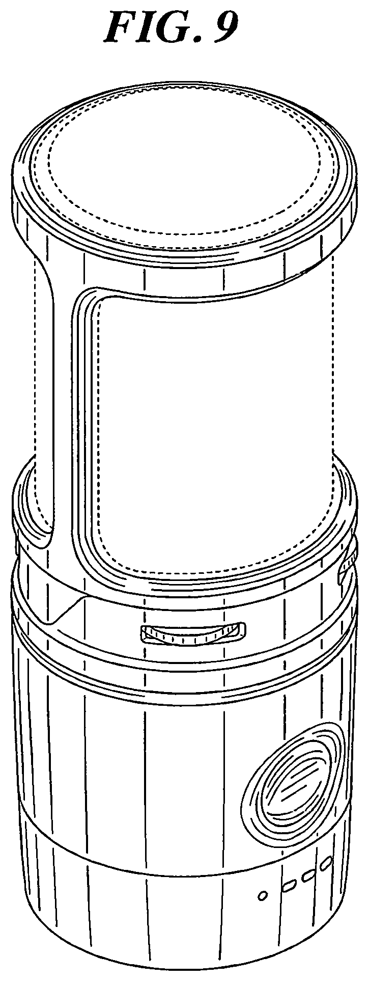 Patent USD1043627 Figure 9 – Microphone