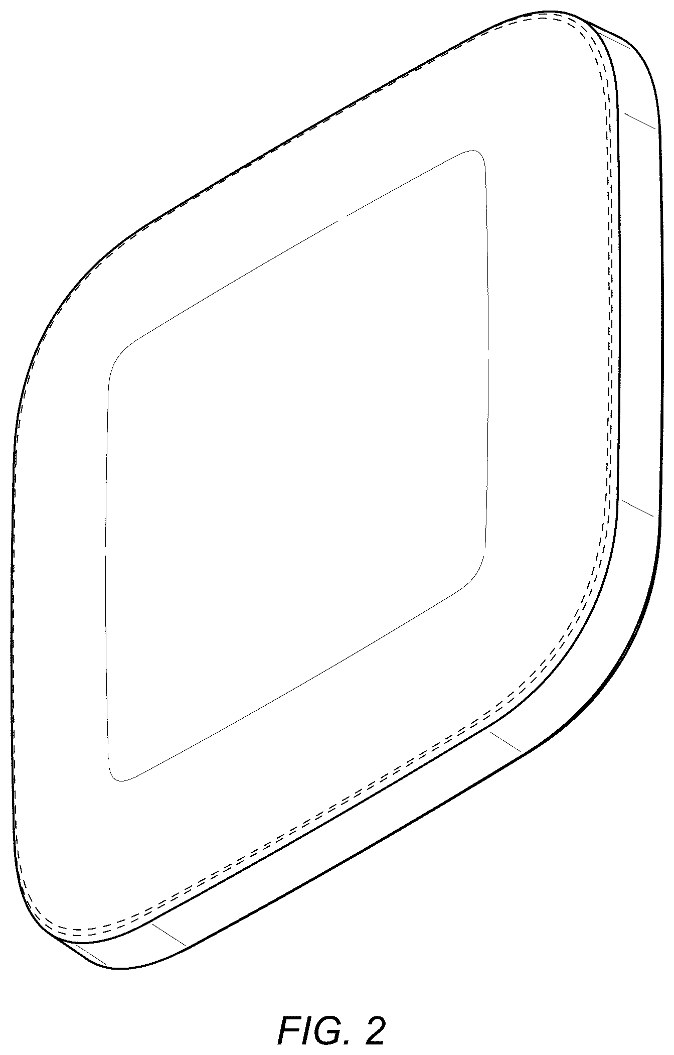Patent USD1043628 Figure 2 – Microphone cover