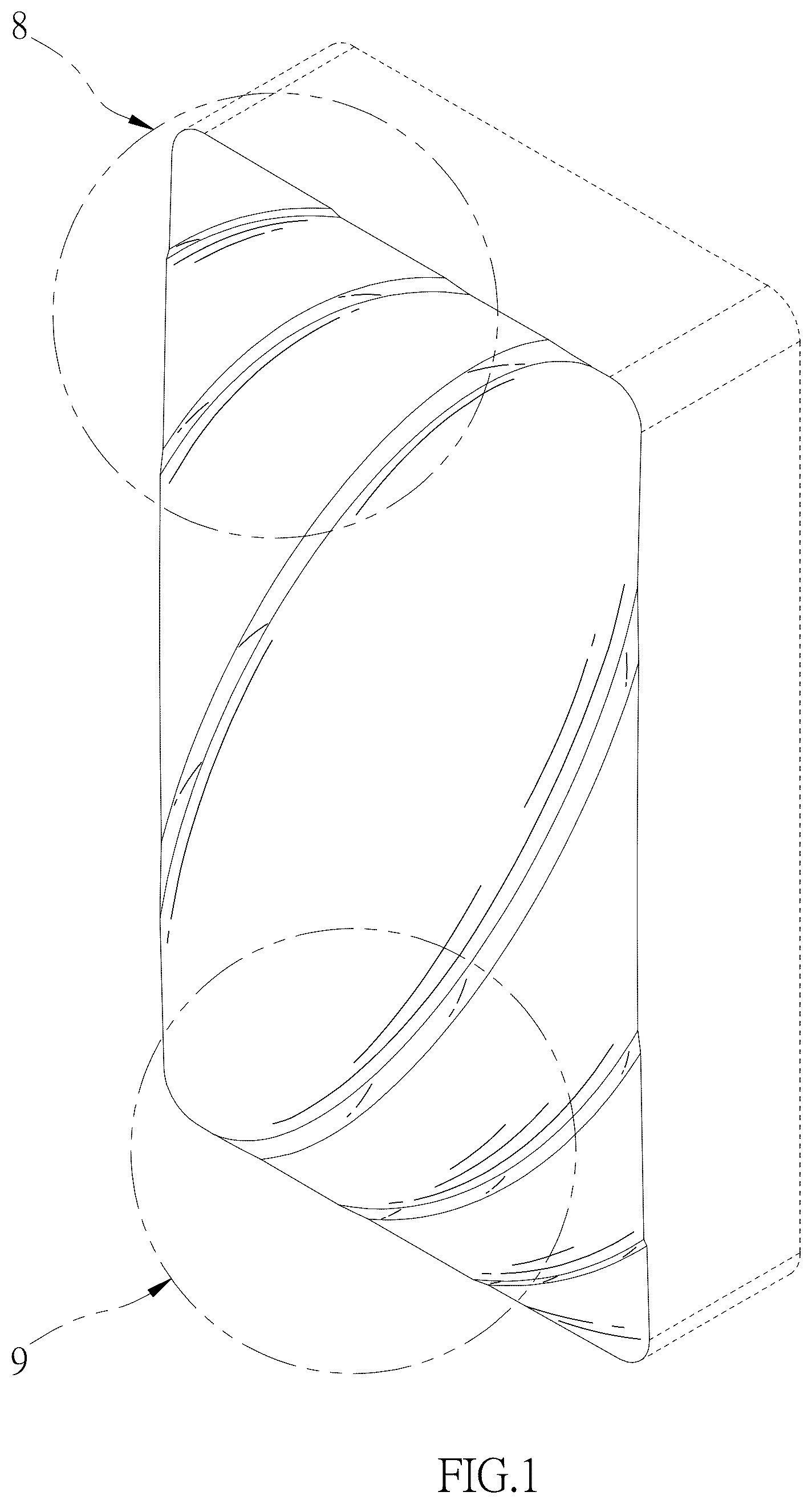 Patent USD1043630 Figure 1 – Housing of signal transmission device