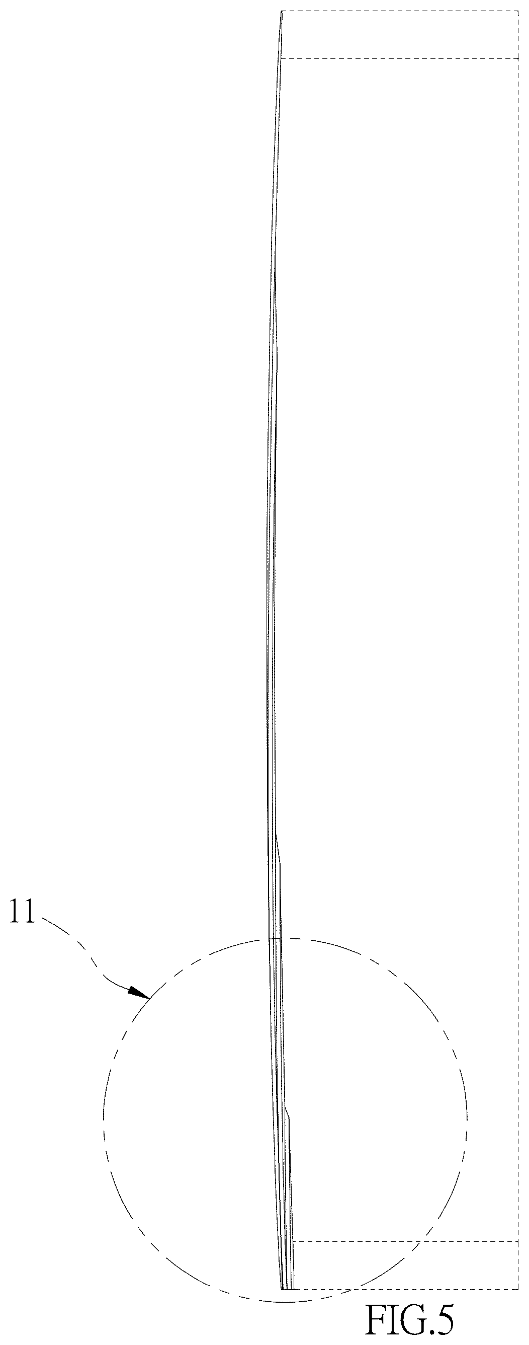 Patent USD1043630 Figure 5 – Housing of signal transmission device