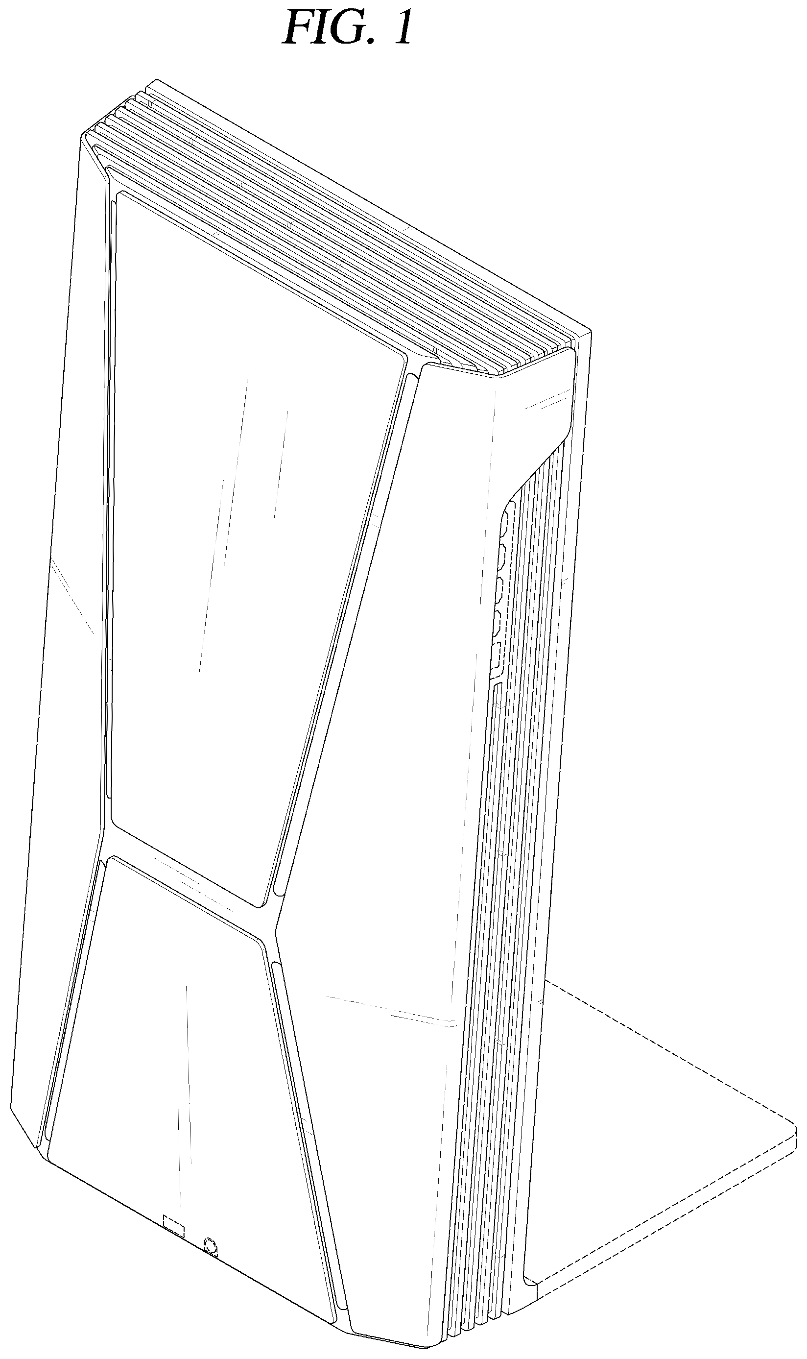 Patent USD1043632 — Stand for television receiver — Figure 1