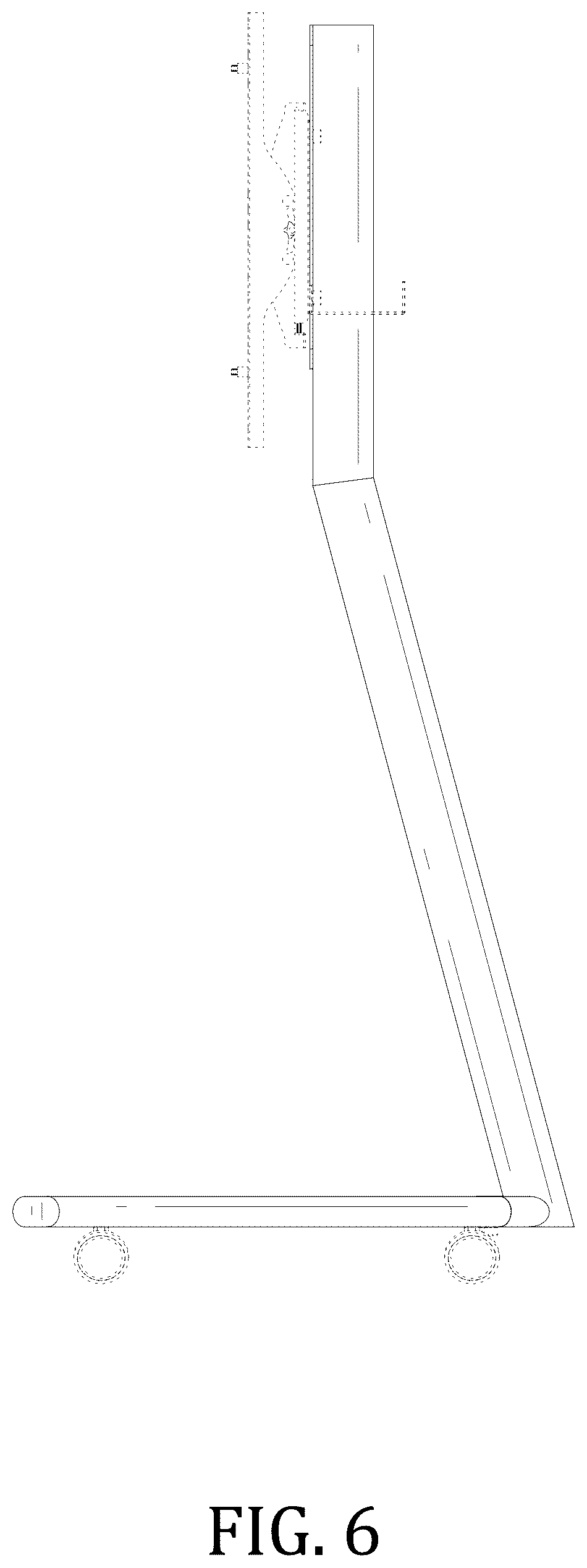 Patent USD1043633 Figure 6 – TV bracket