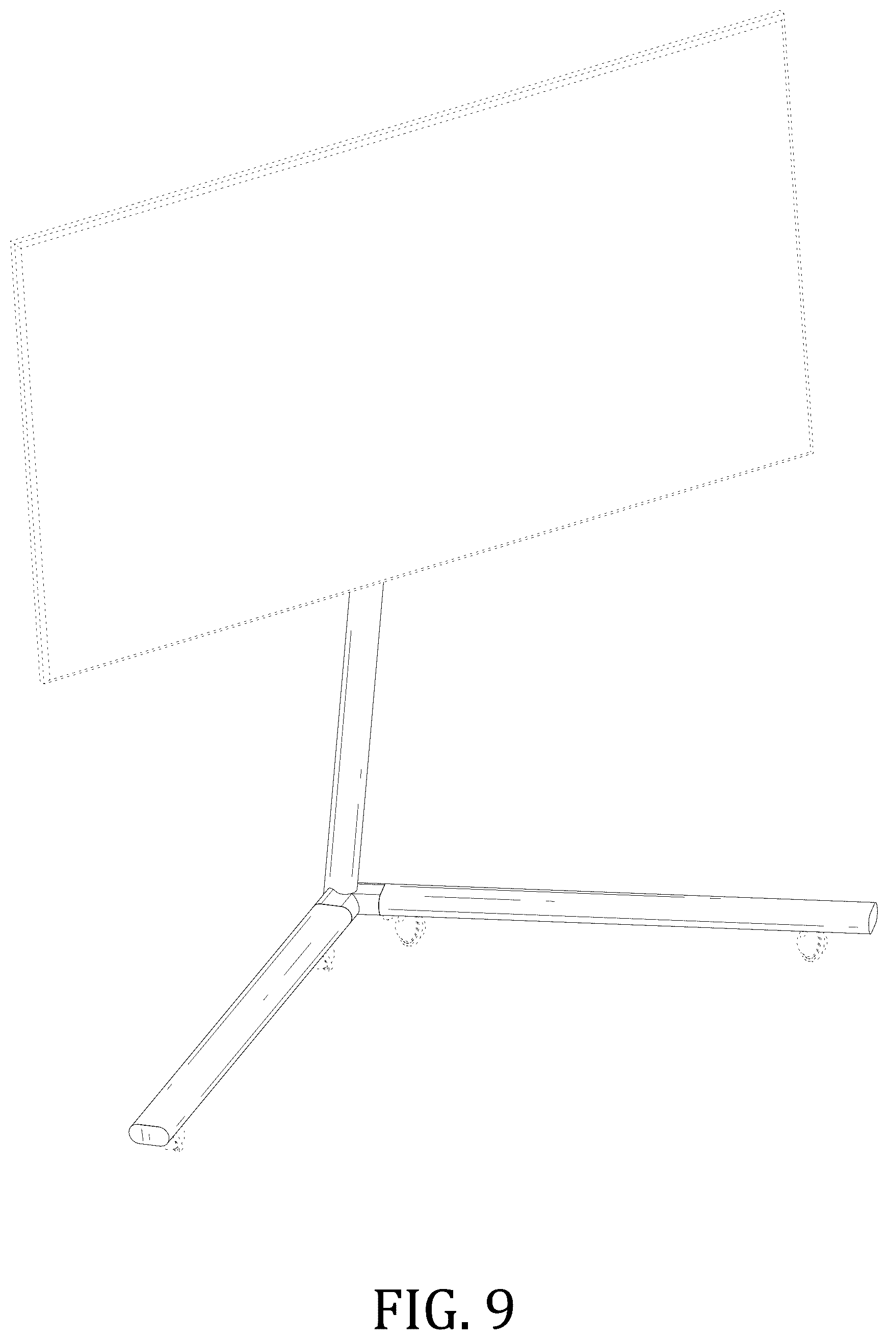 Patent USD1043633 Figure 9 – TV bracket
