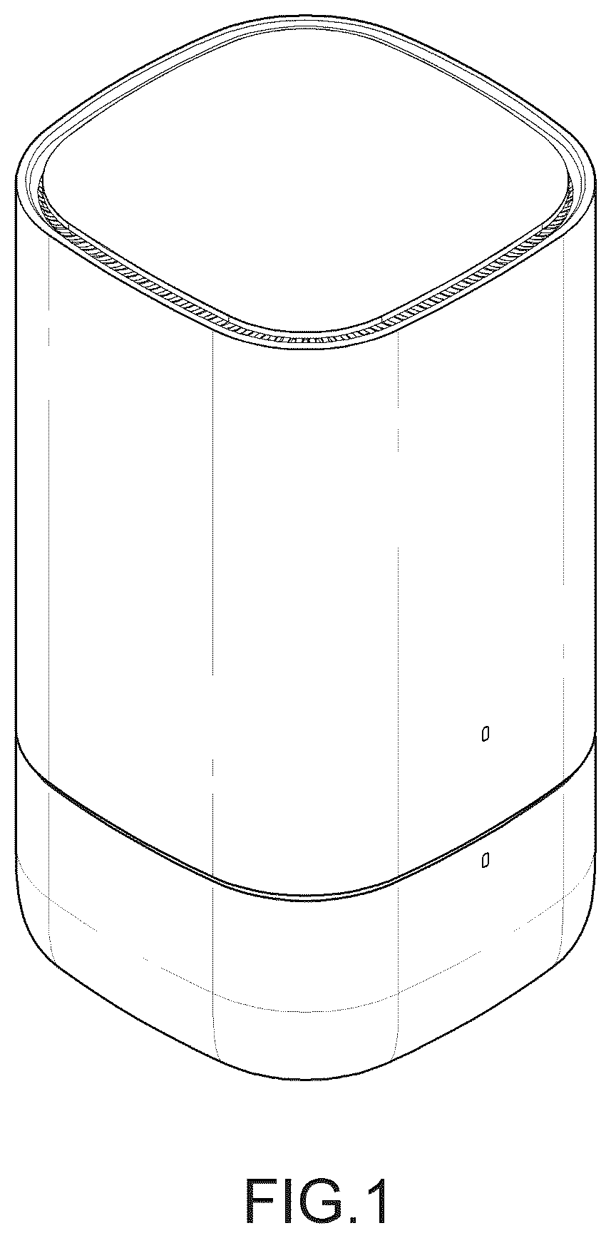 Patent USD1043634 Figure 1 – Gateway terminal