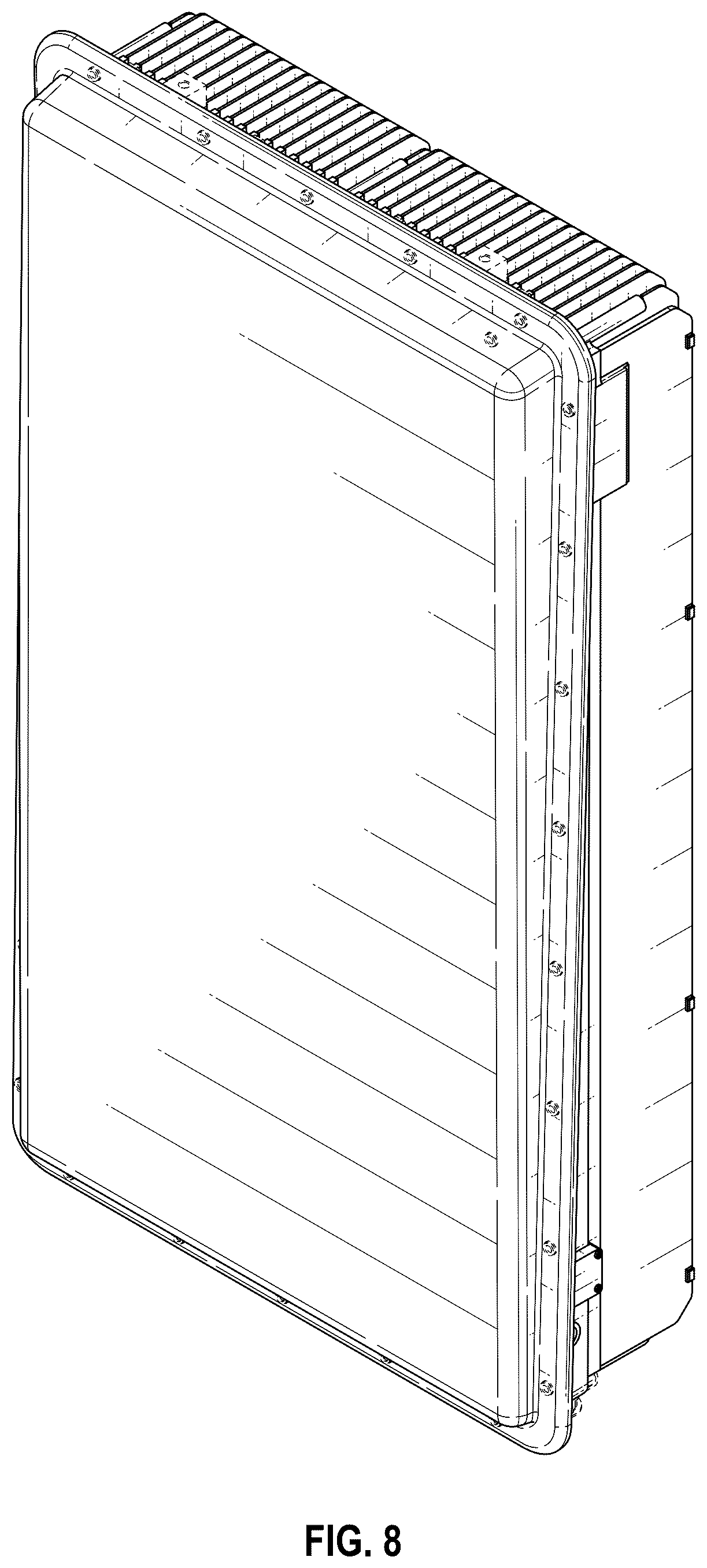 Patent USD1043635 Figure 6 – mMIMO device chasis