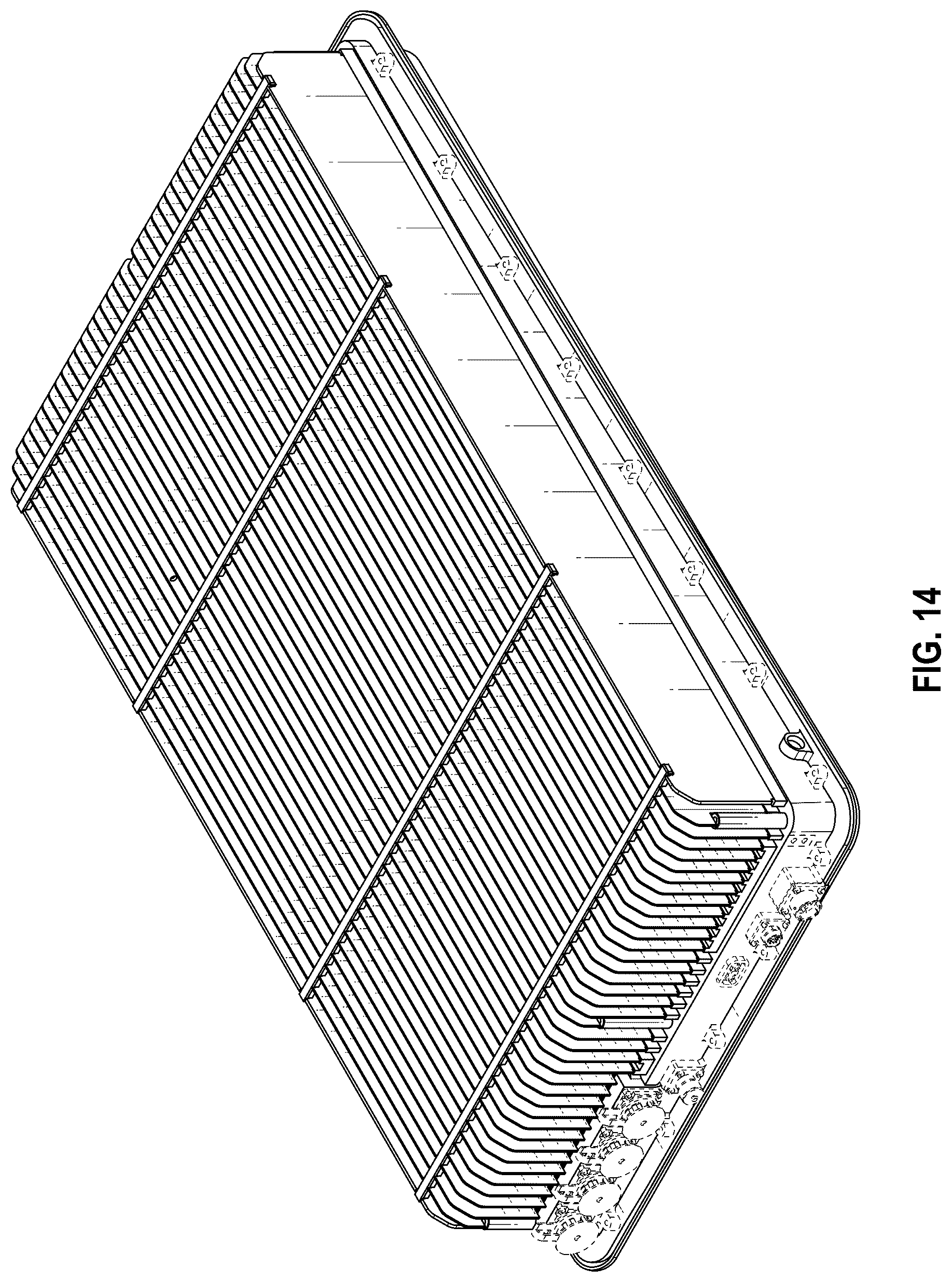 Patent USD1043635 Figure 12 – mMIMO device chasis