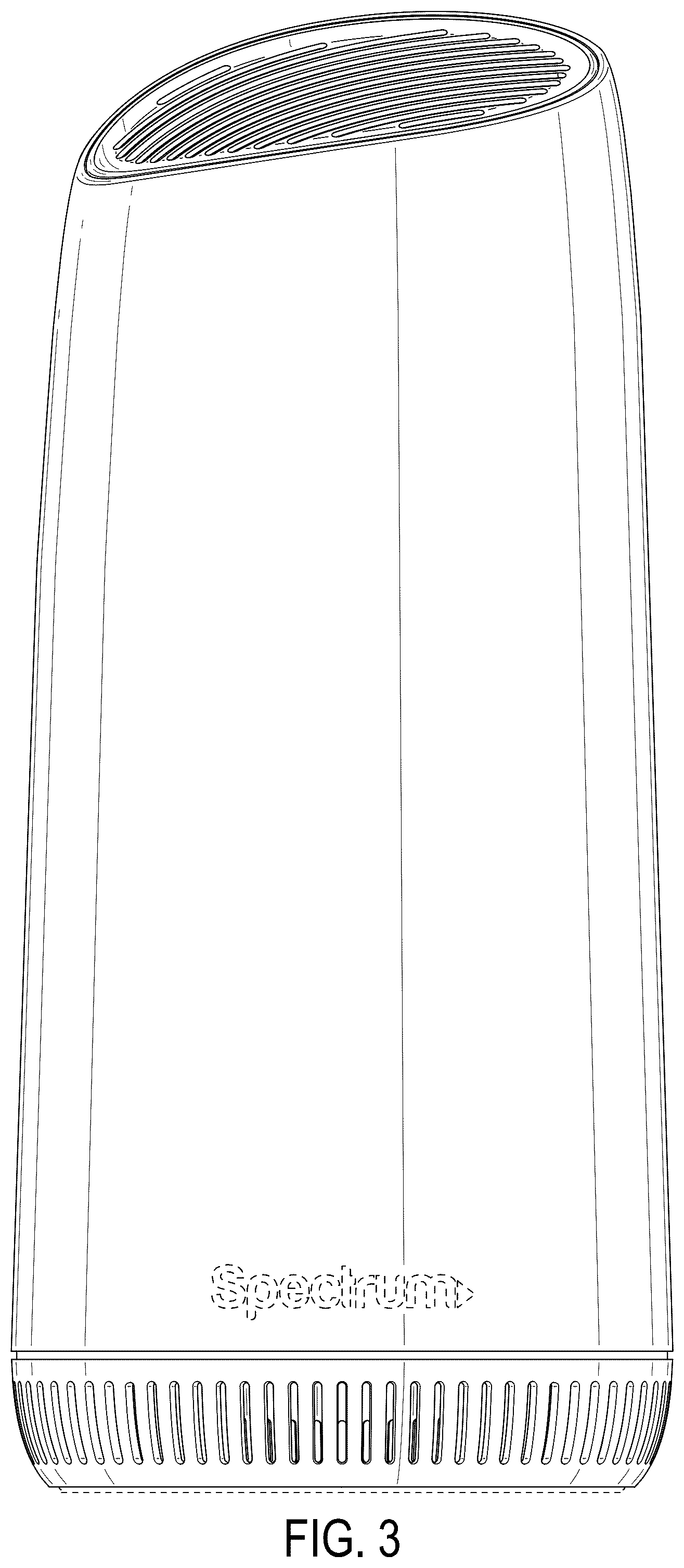 Patent USD1043638 Figure 3 – Router