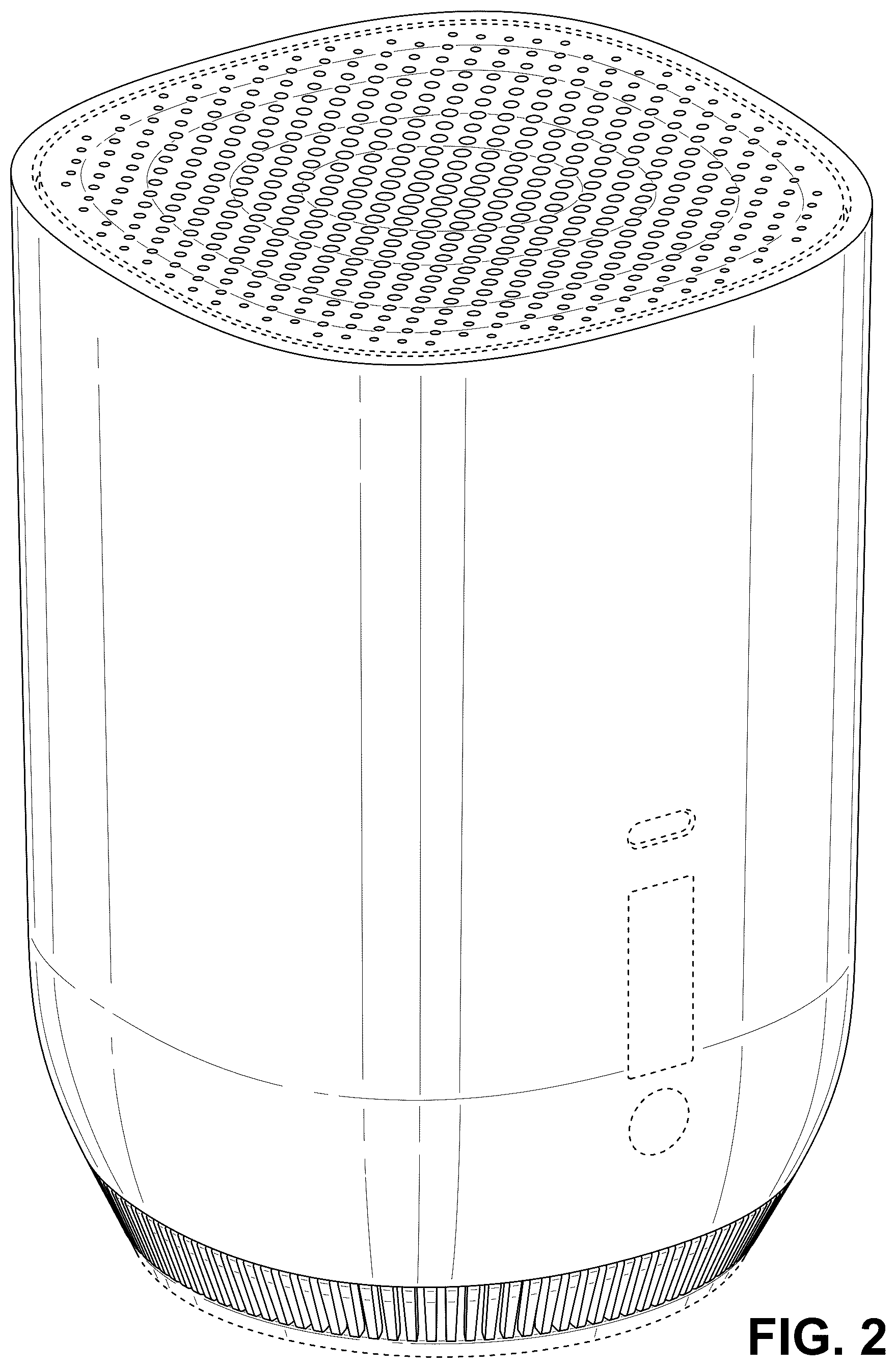 Patent USD1043639 Figure 2 – Range extender