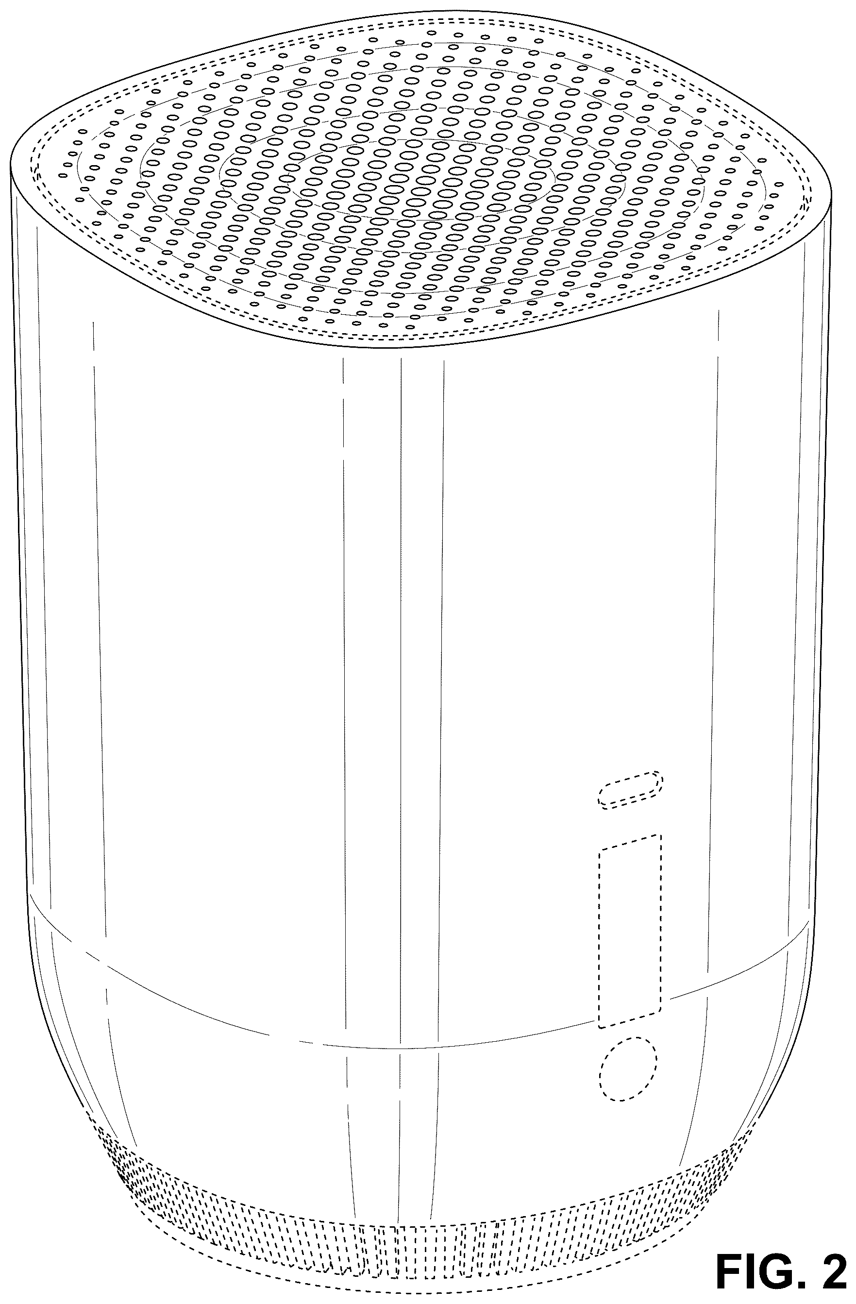 Patent USD1043640 Figure 2 – Range extender