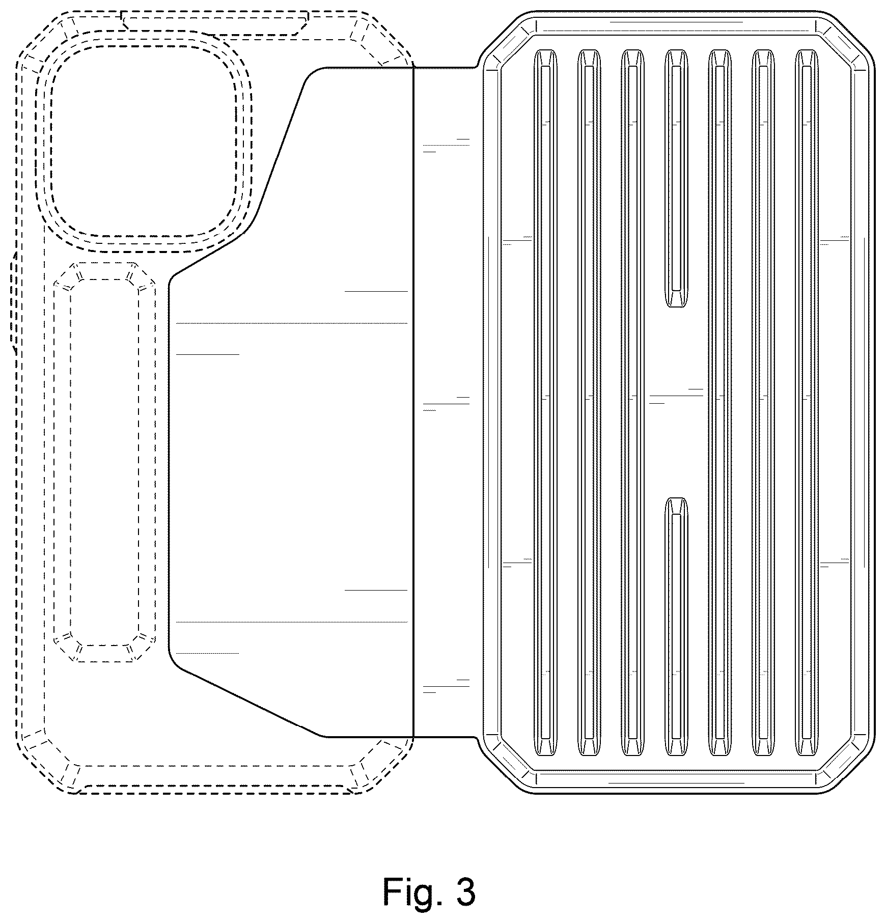 Patent USD1043642 Figure 3 – Case