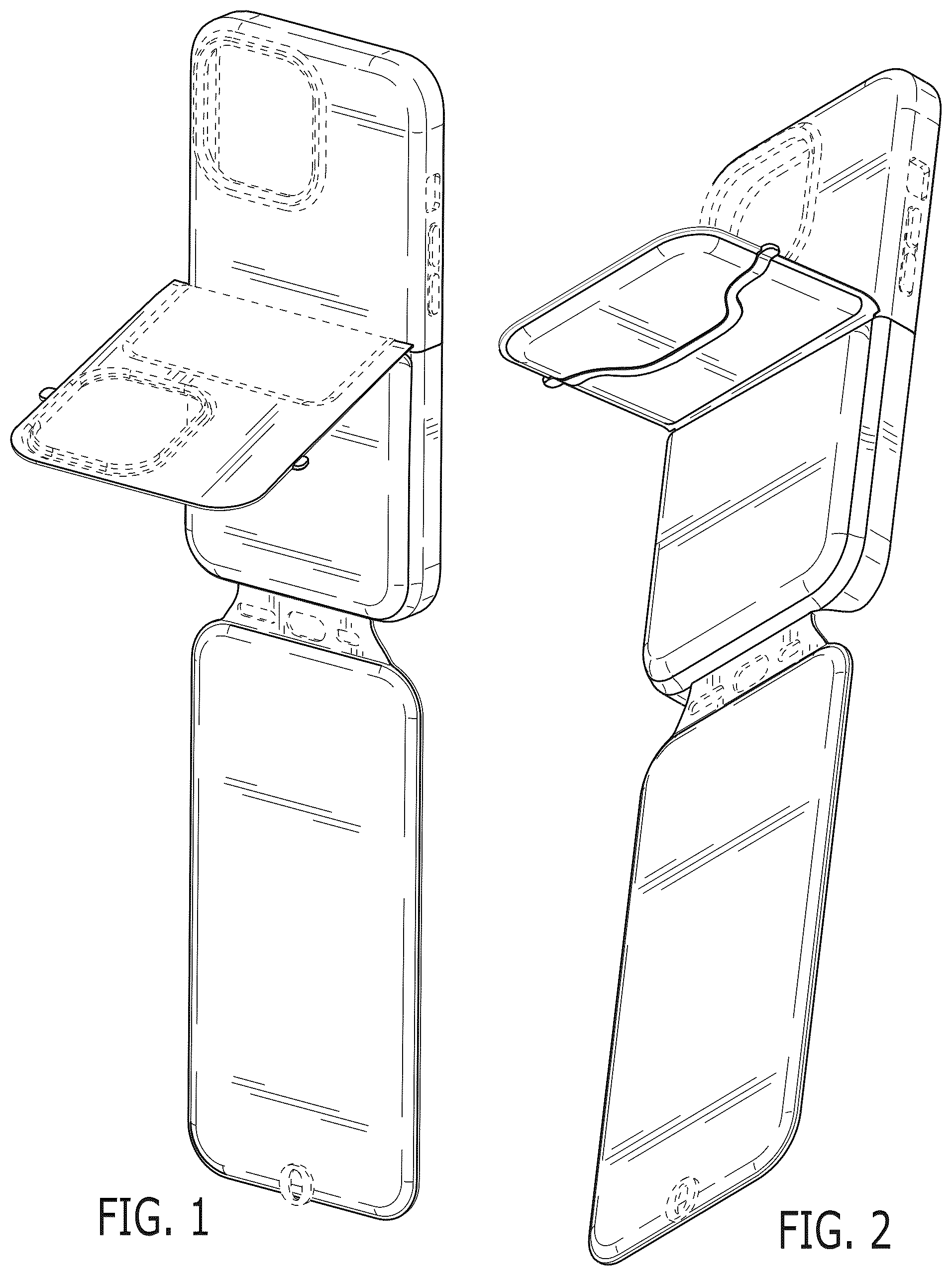 Patent USD1043643 Figure 1 – Phone case