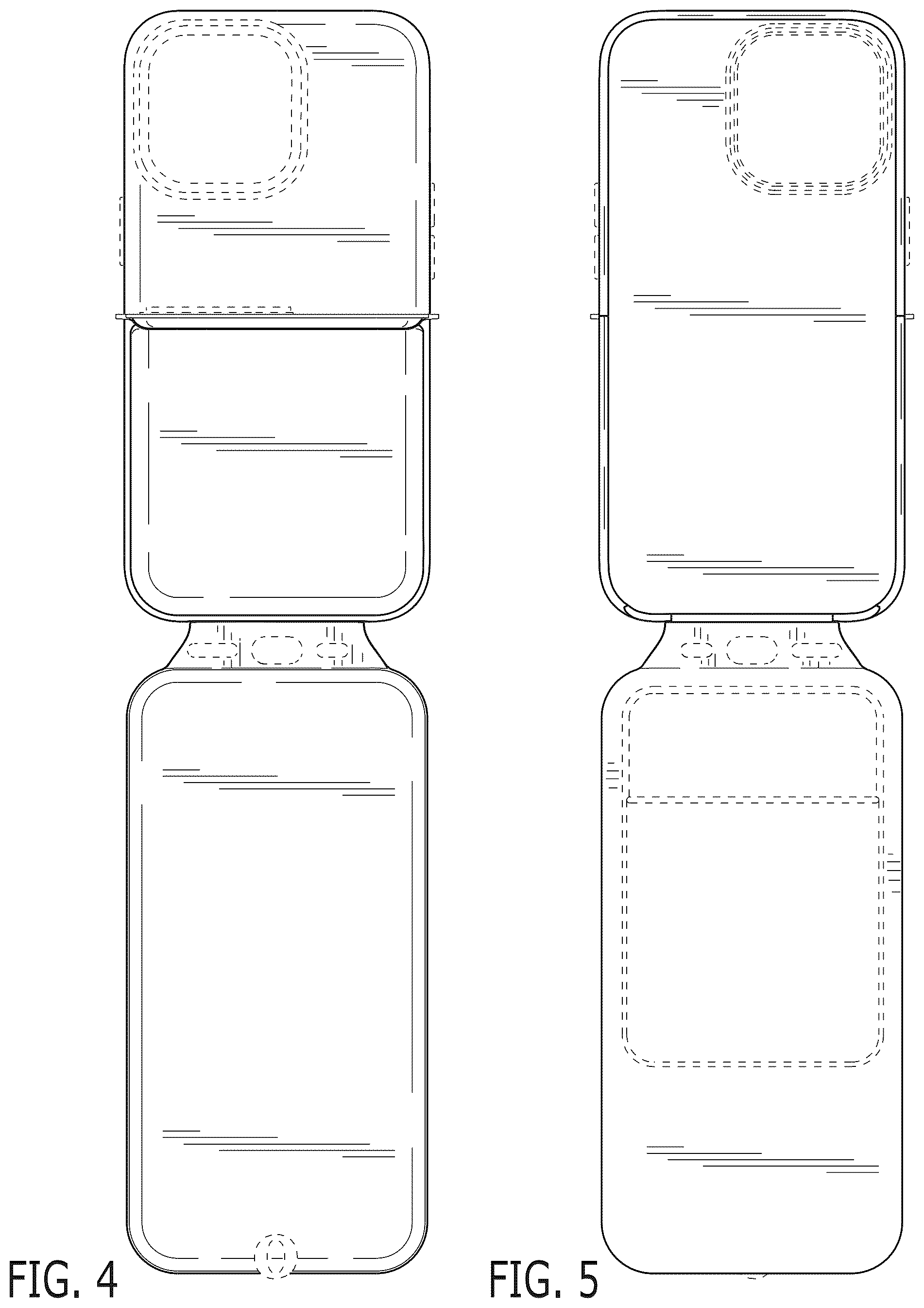 Patent USD1043643 Figure 3 – Phone case