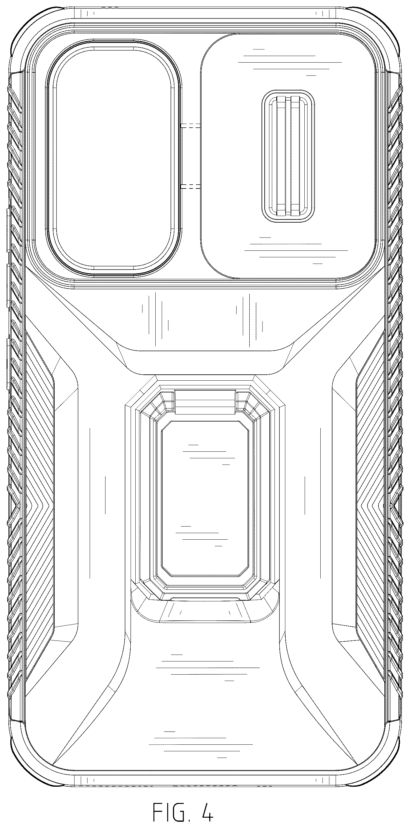 Patent USD1043645 Figure 4 – Case for mobile telephone