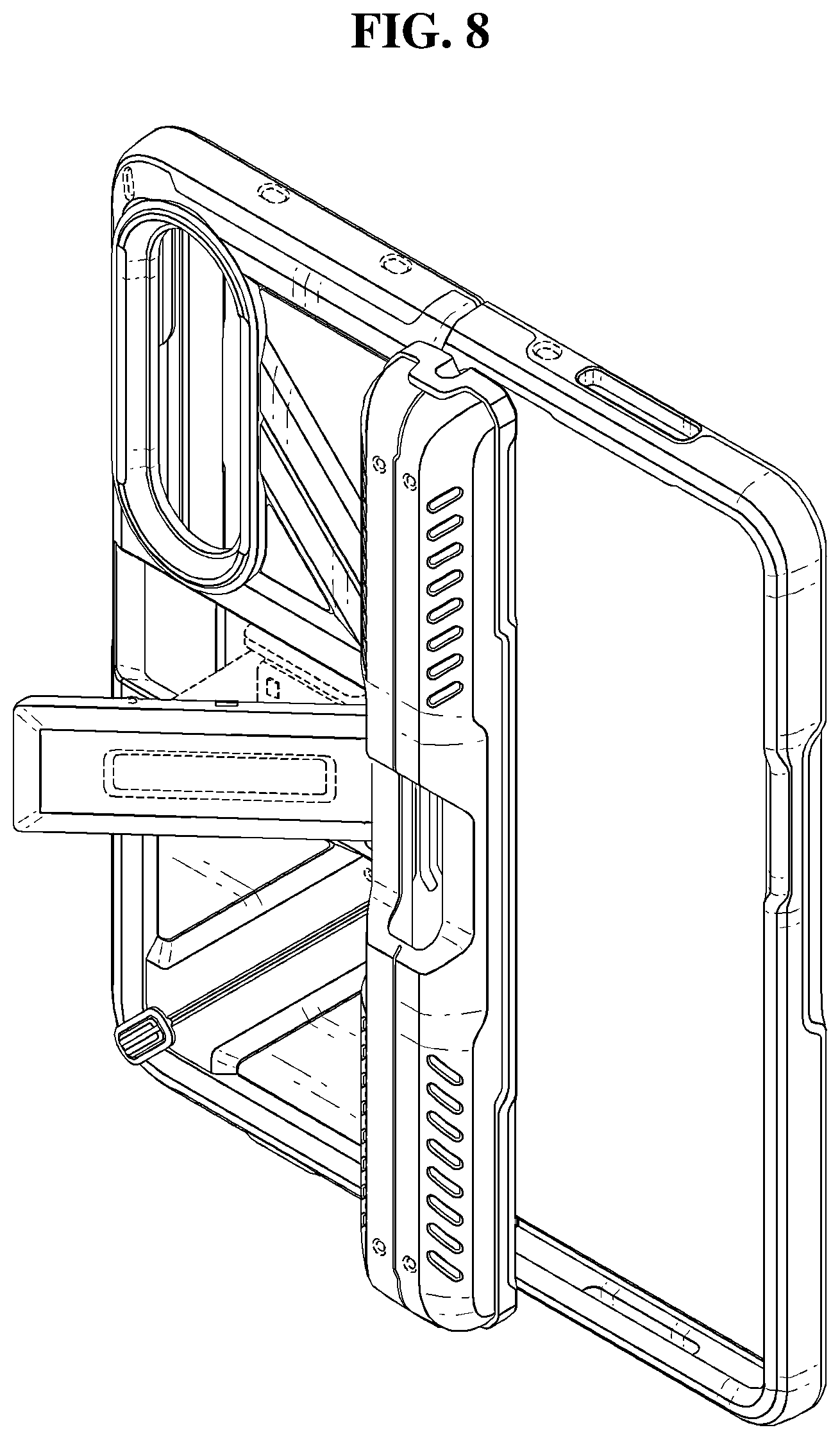 Patent USD1043646 Figure 7 – Mobile phone case