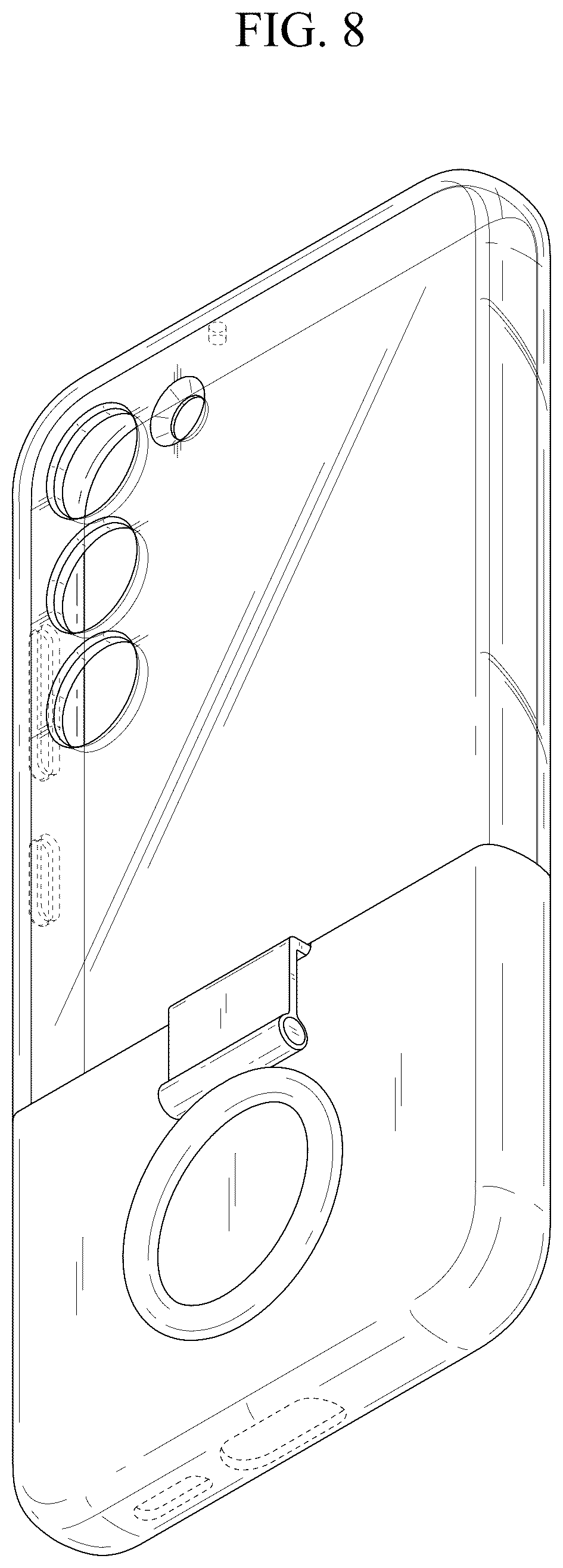 Patent USD1043648 Figure 8 – Case for electronic device