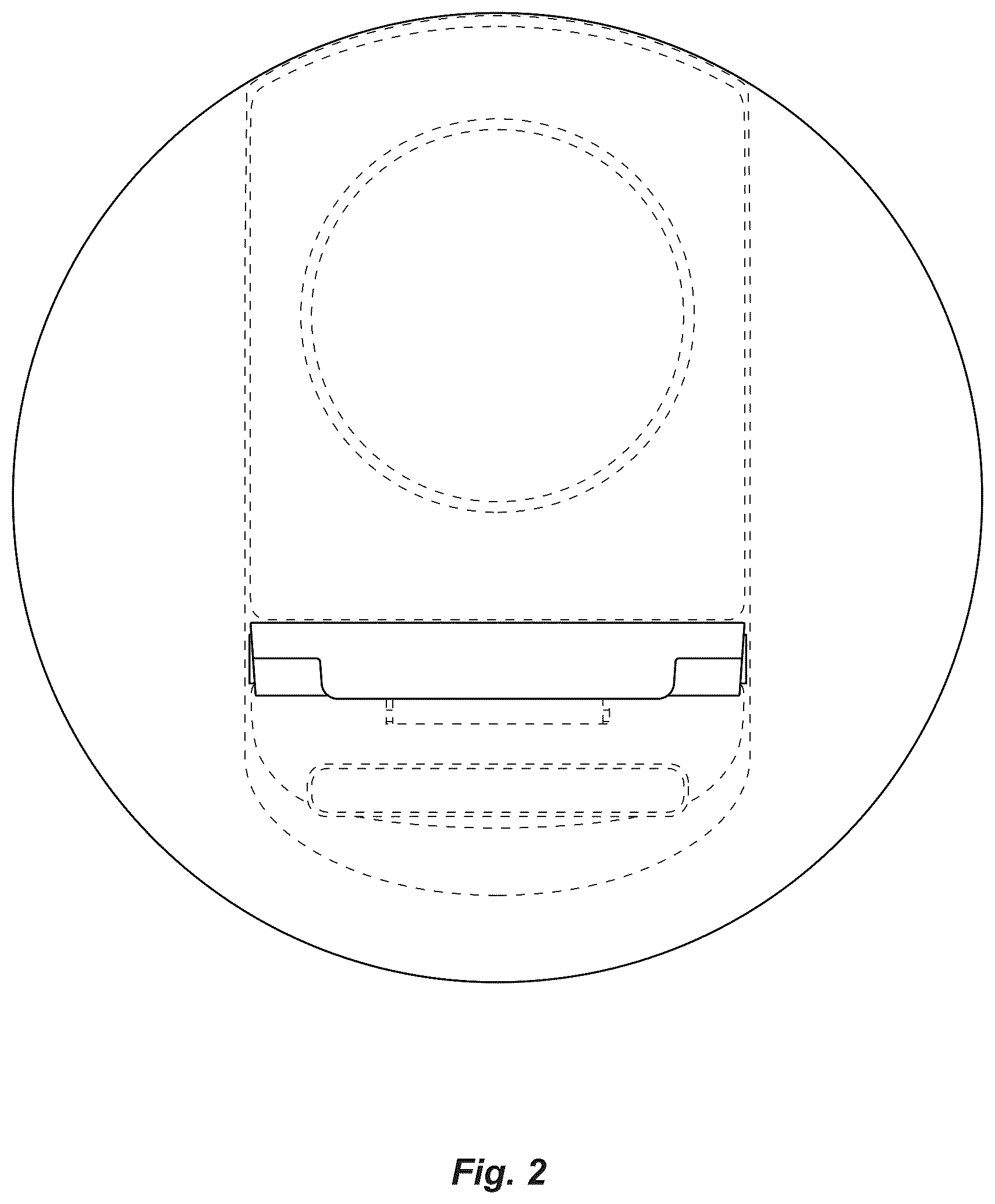 Patent USD1043651 Figure 2 – Mounting accessory
