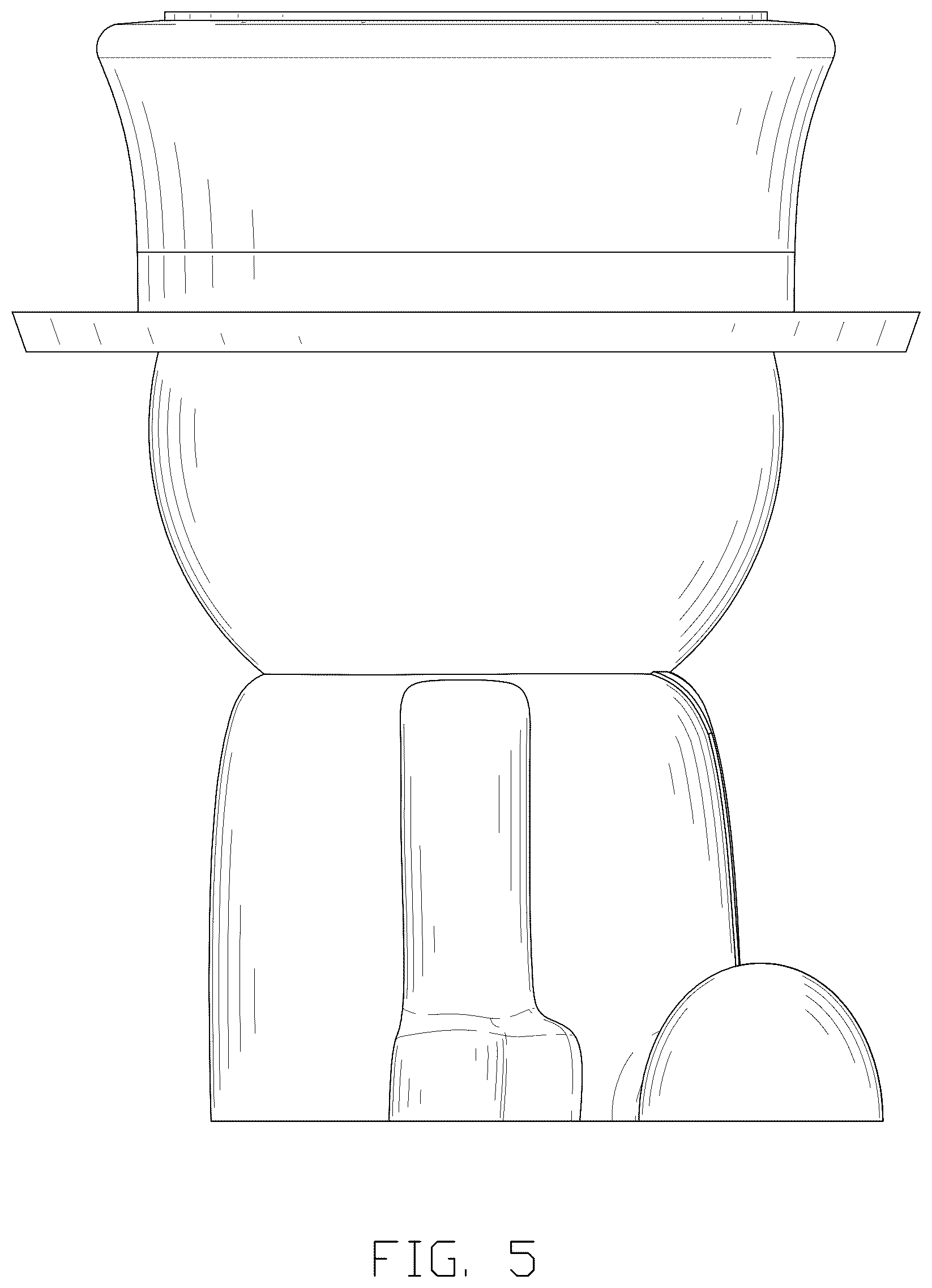 Patent USD1043652 Figure 5 – Magnetic car phone mount