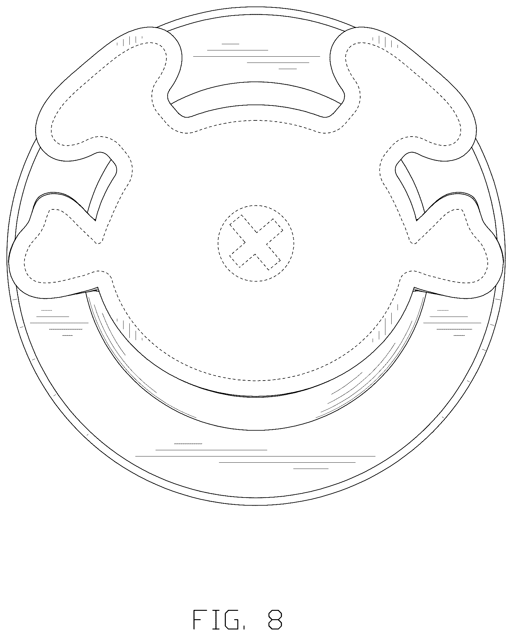 Patent USD1043652 Figure 8 – Magnetic car phone mount