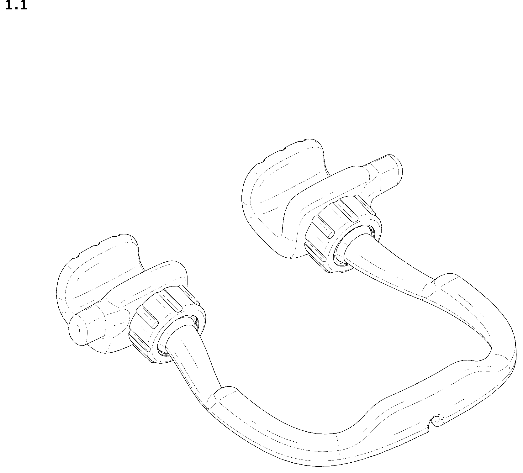 Patent USD1043653 — Stand for mobile telephones — Figure 1