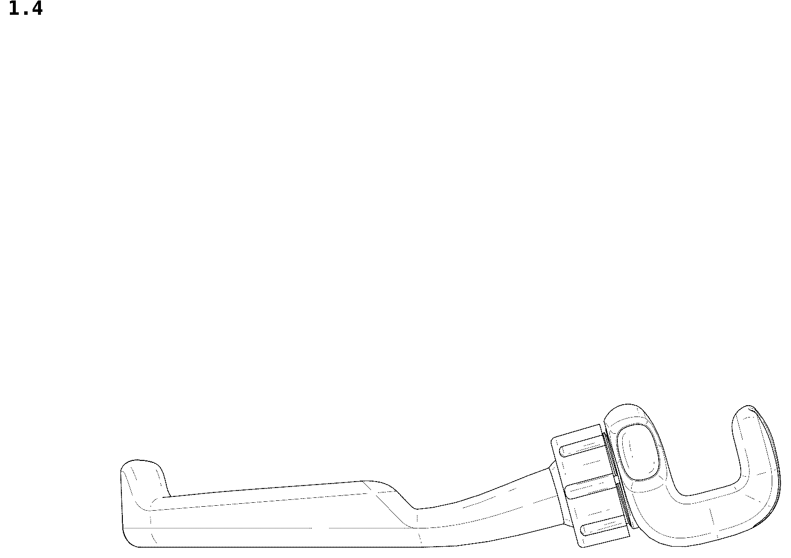Patent USD1043653 Figure 4 – Stand for mobile telephones