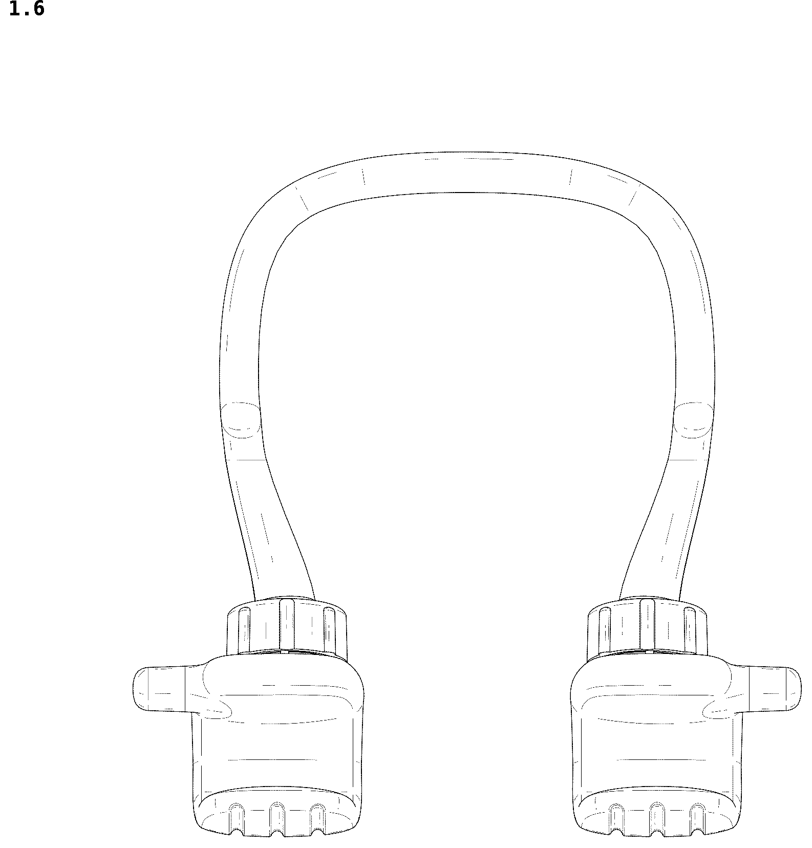 Patent USD1043653 Figure 6 – Stand for mobile telephones